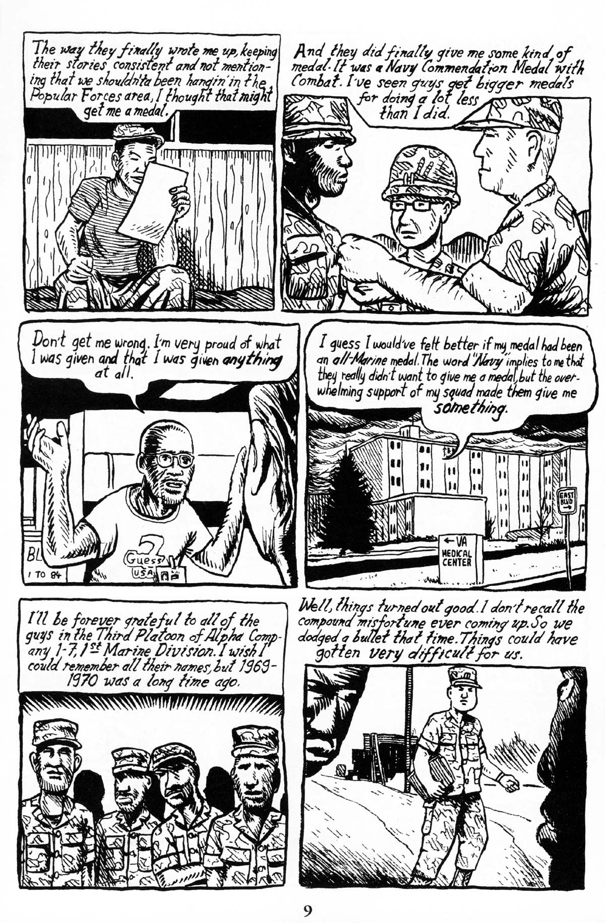 Read online American Splendor: Unsung Hero comic -  Issue #3 - 11