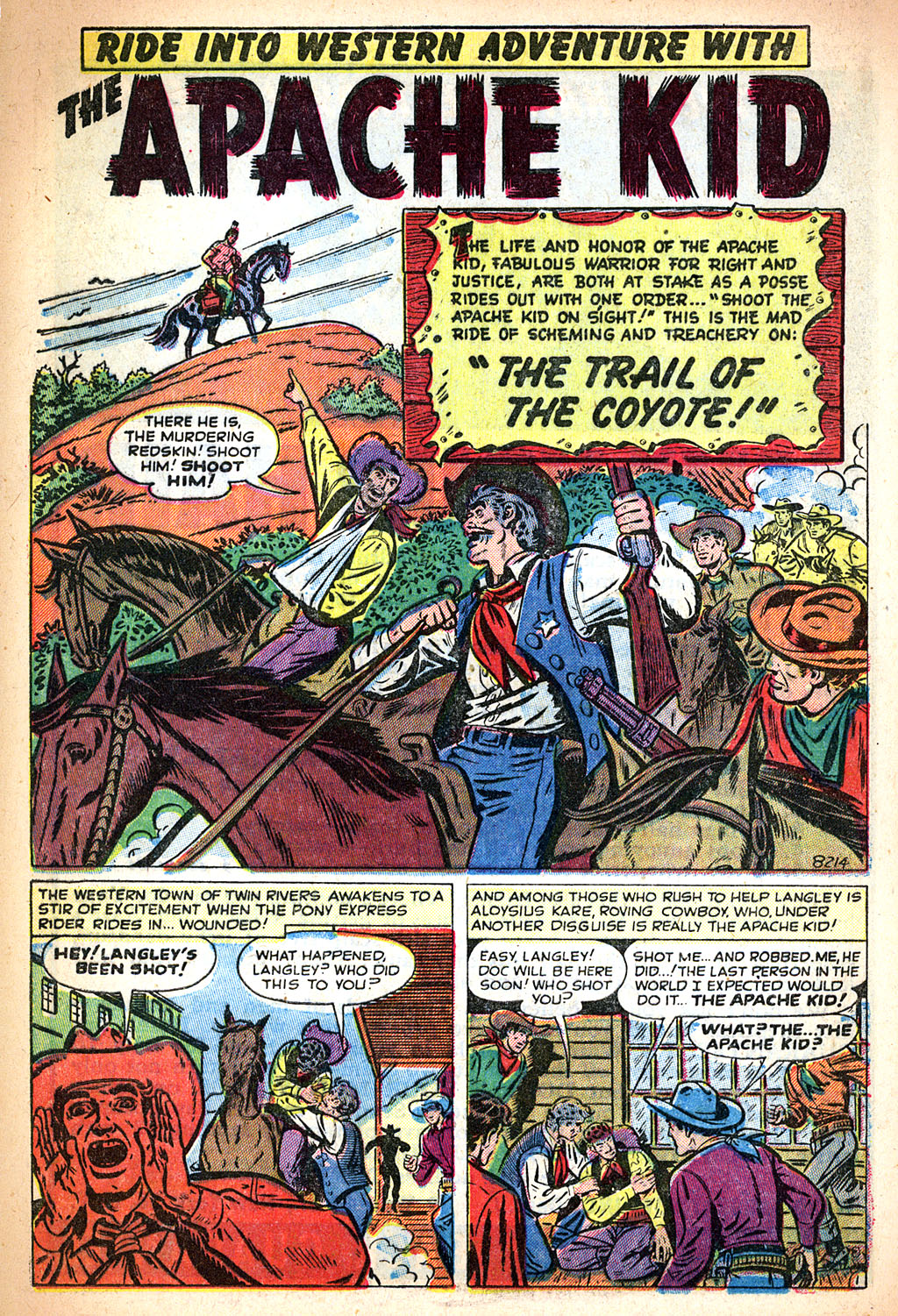 Read online Apache Kid comic -  Issue #12 - 12