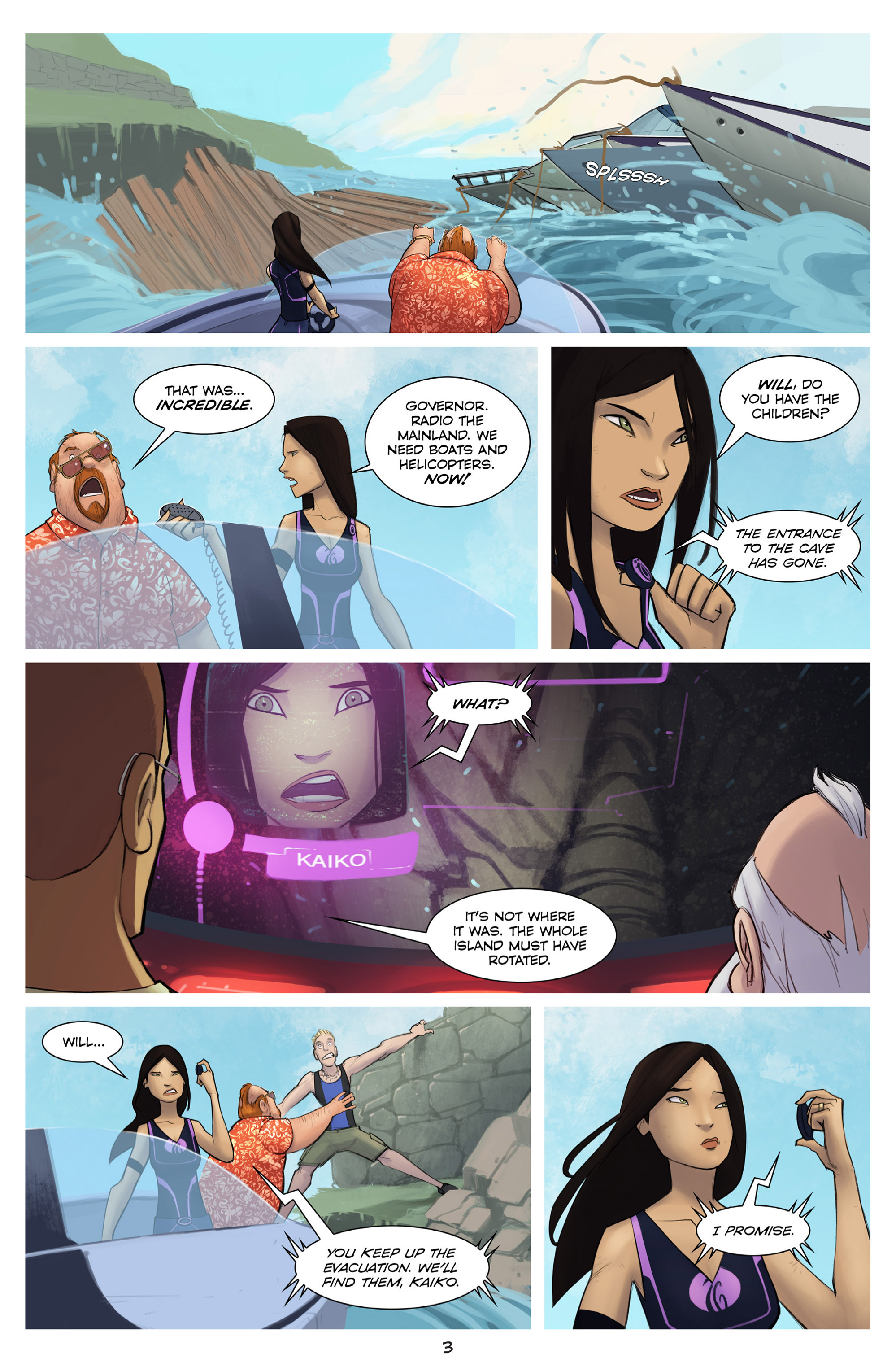Read online The Deep: The Vanishing Island comic -  Issue #3 - 5