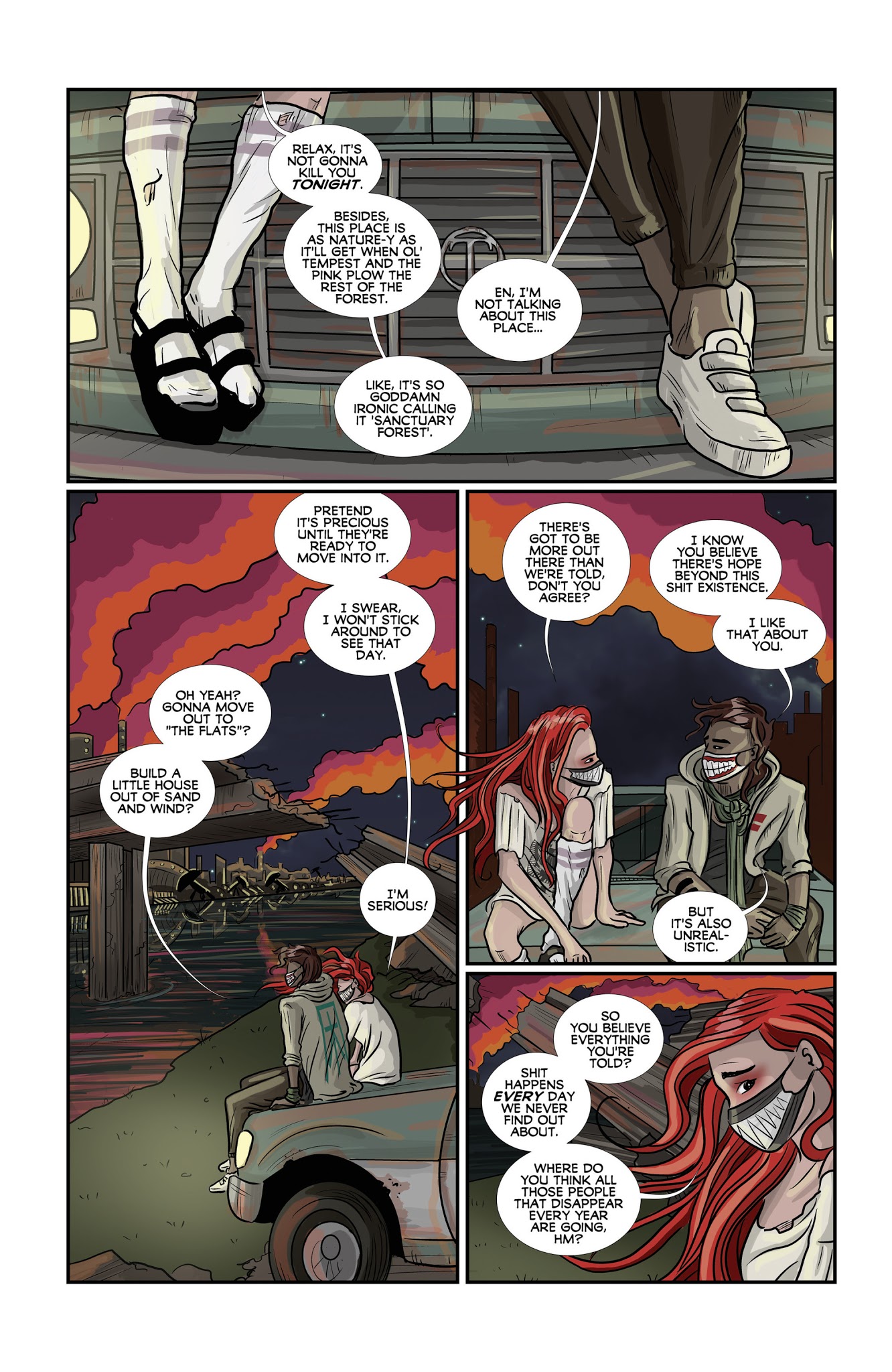 Read online Skin & Earth comic -  Issue #2 - 9