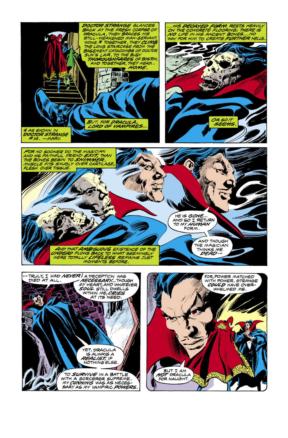 Read online Tomb of Dracula (1972) comic -  Issue #45 - 6