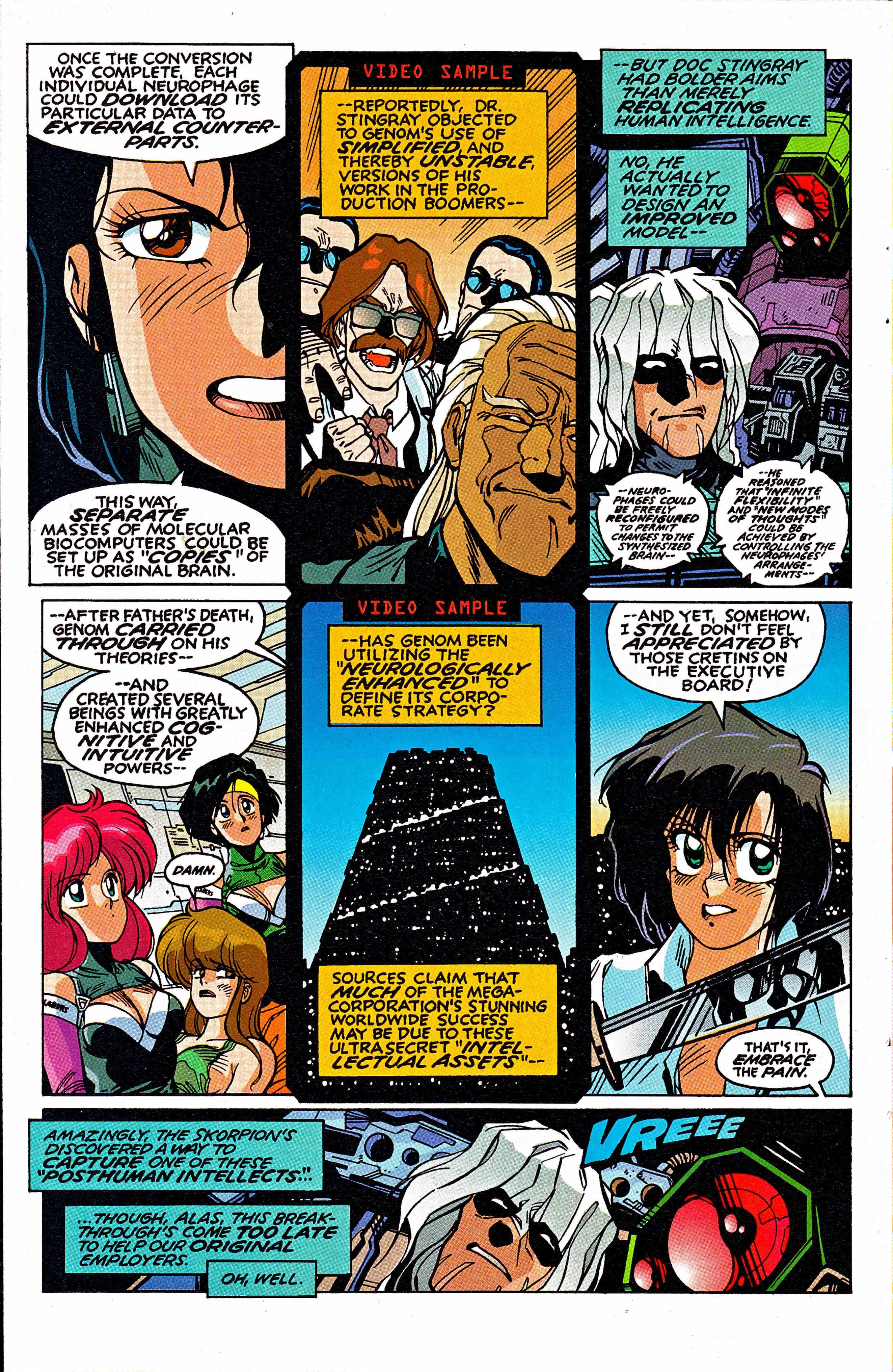 Read online Bubblegum Crisis: Grand Mal comic -  Issue #4 - 11