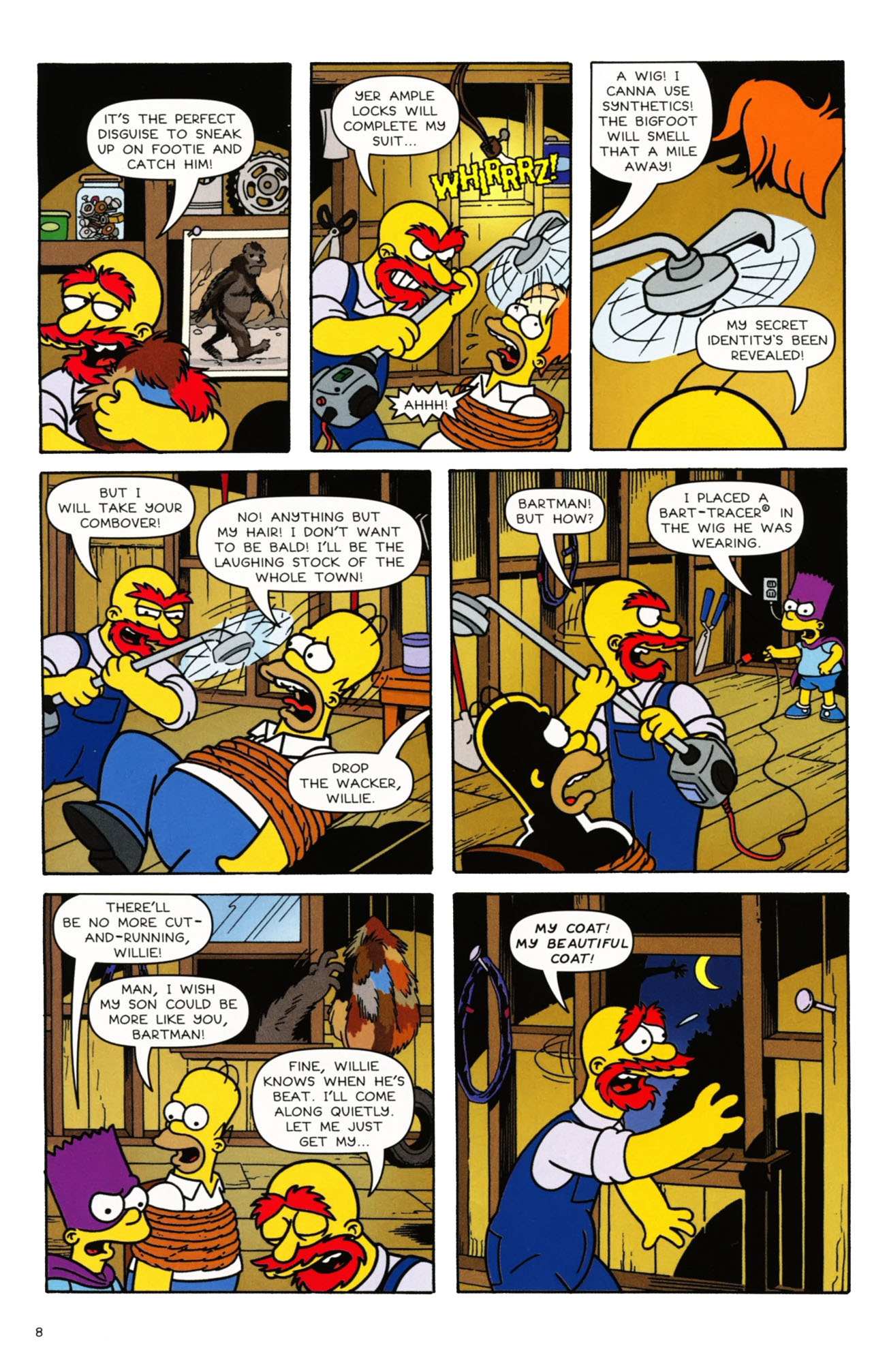 Read online Bongo Comics Presents Simpsons Super Spectacular comic -  Issue #10 - 10
