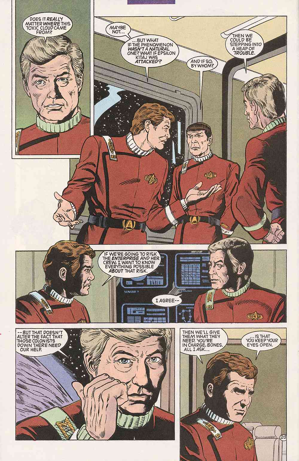 Read online Star Trek (1989) comic -  Issue #36 - 21