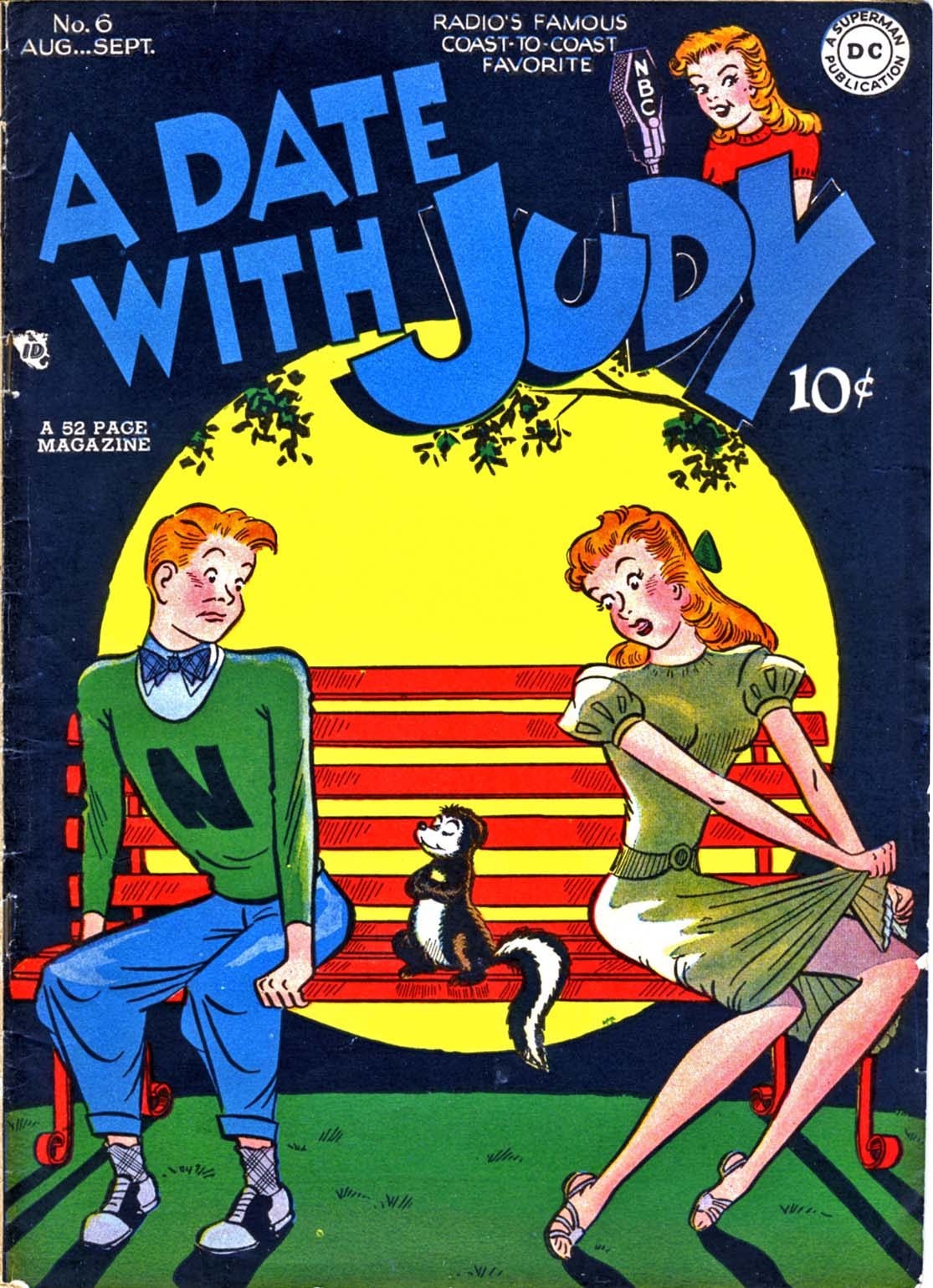 Read online A Date with Judy comic -  Issue #6 - 1