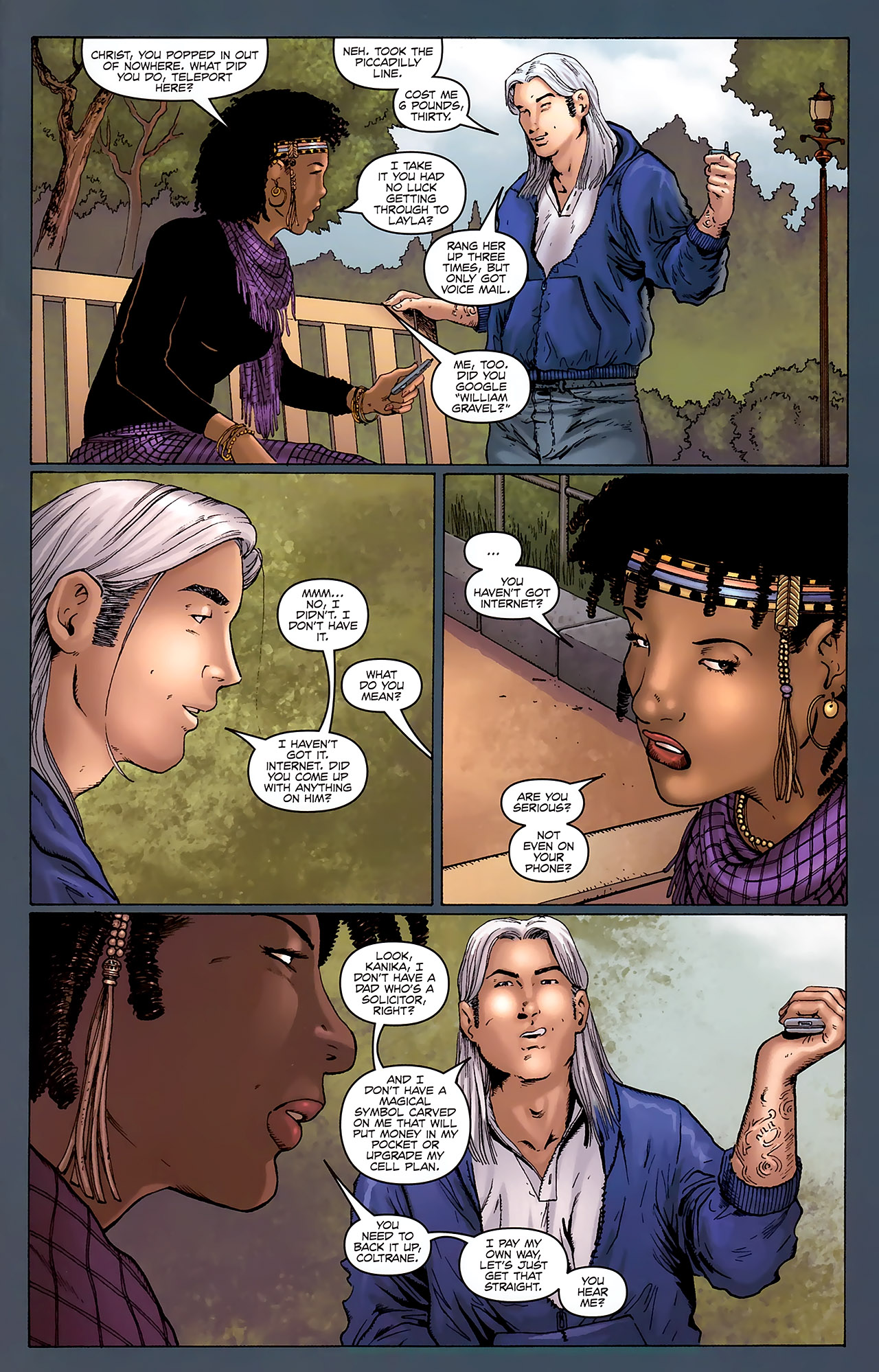 Read online Gravel comic -  Issue #15 - 6