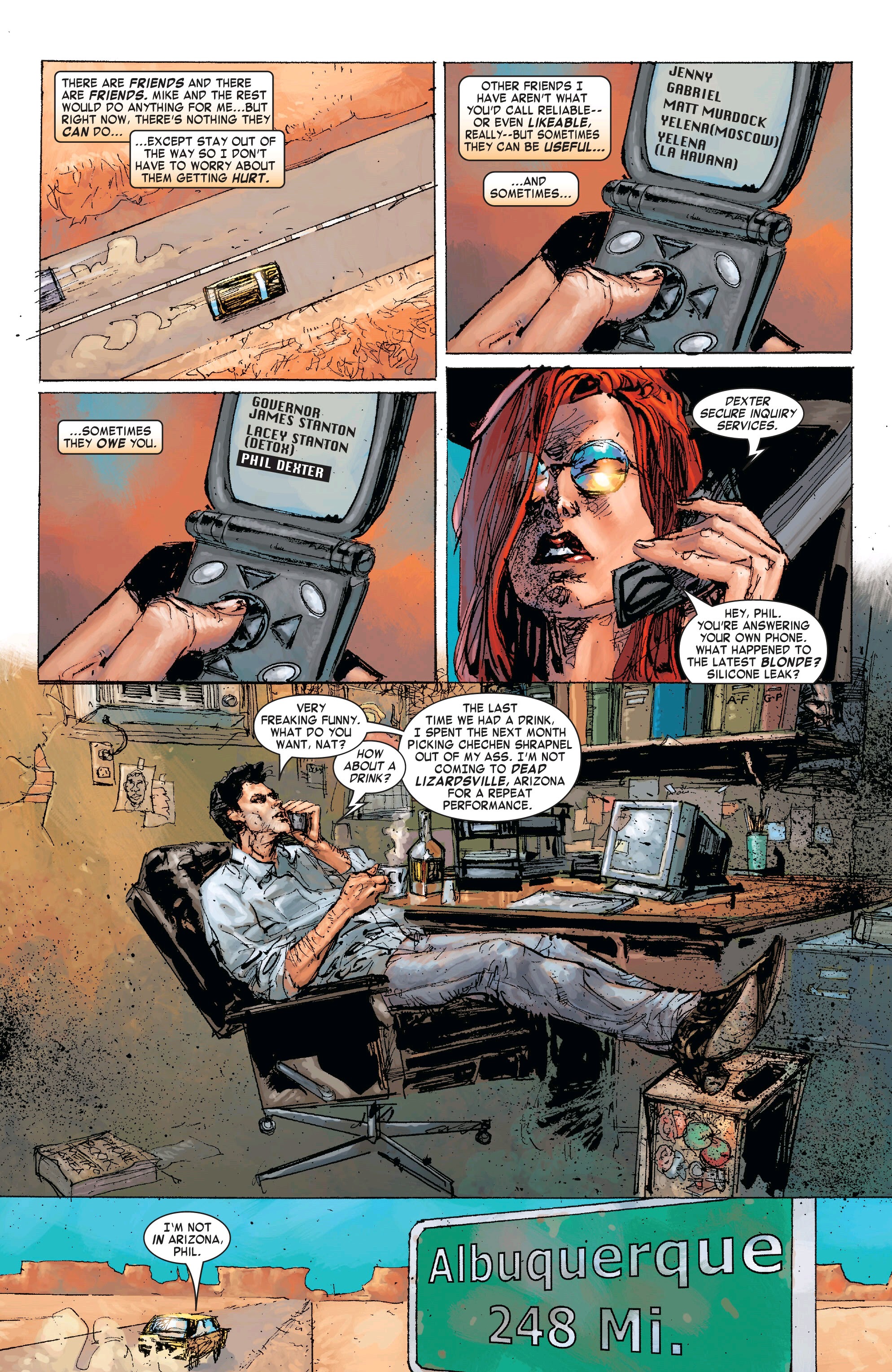 Read online Black Widow: Welcome To The Game comic -  Issue # TPB (Part 1) - 13