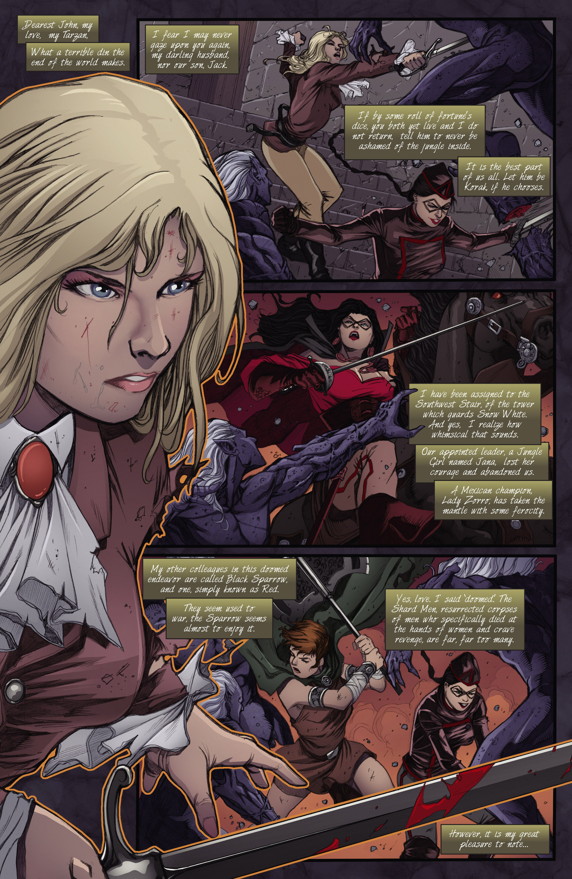 Read online Swords of Sorrow comic -  Issue #6 - 5