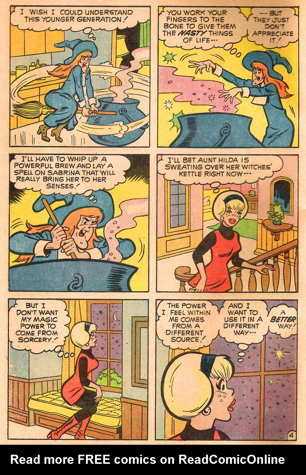 Read online Sabrina The Teenage Witch (1971) comic -  Issue #7 - 5