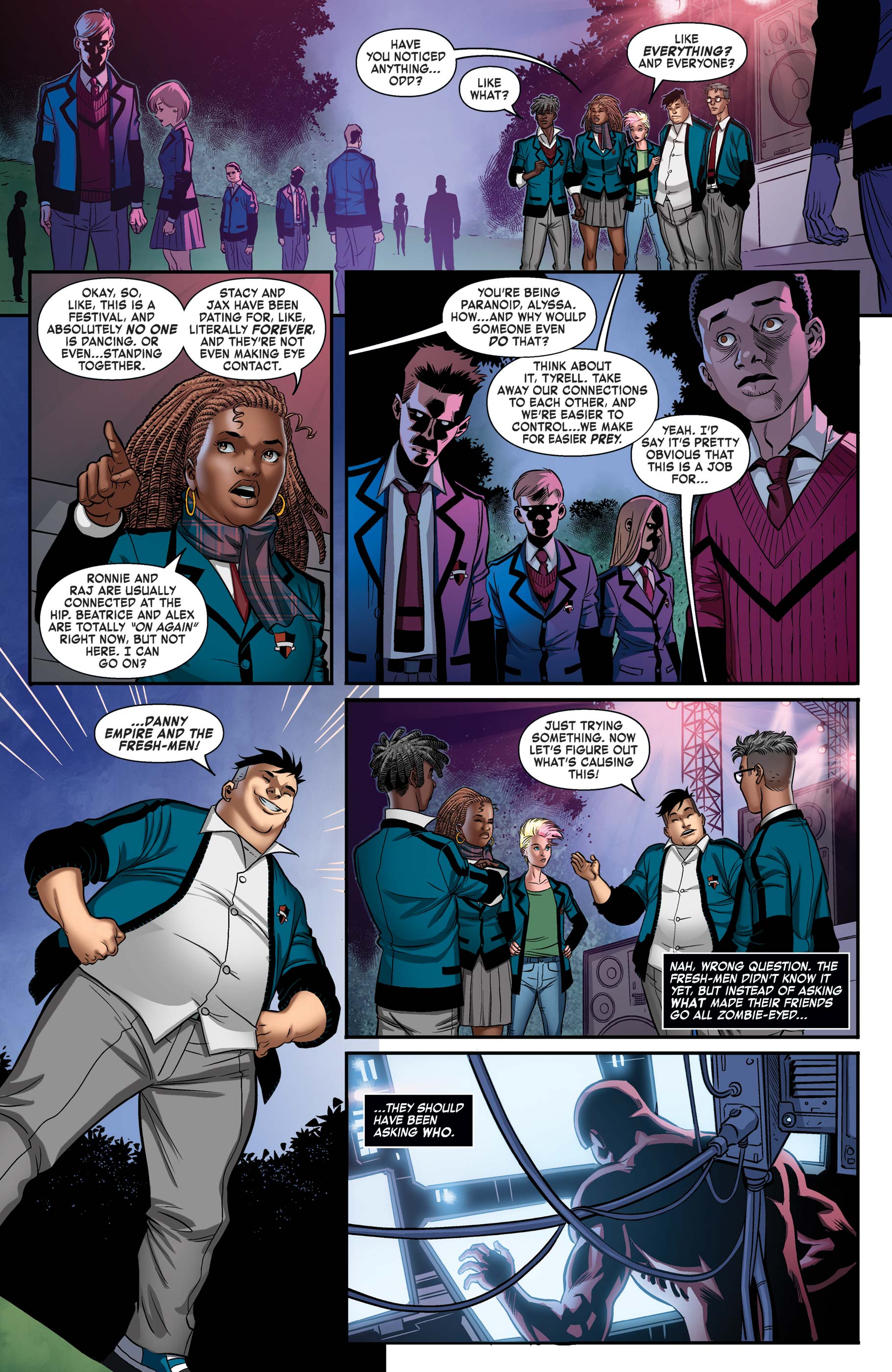 Read online AXE The Freshmen Issue Featuring The Avengers comic