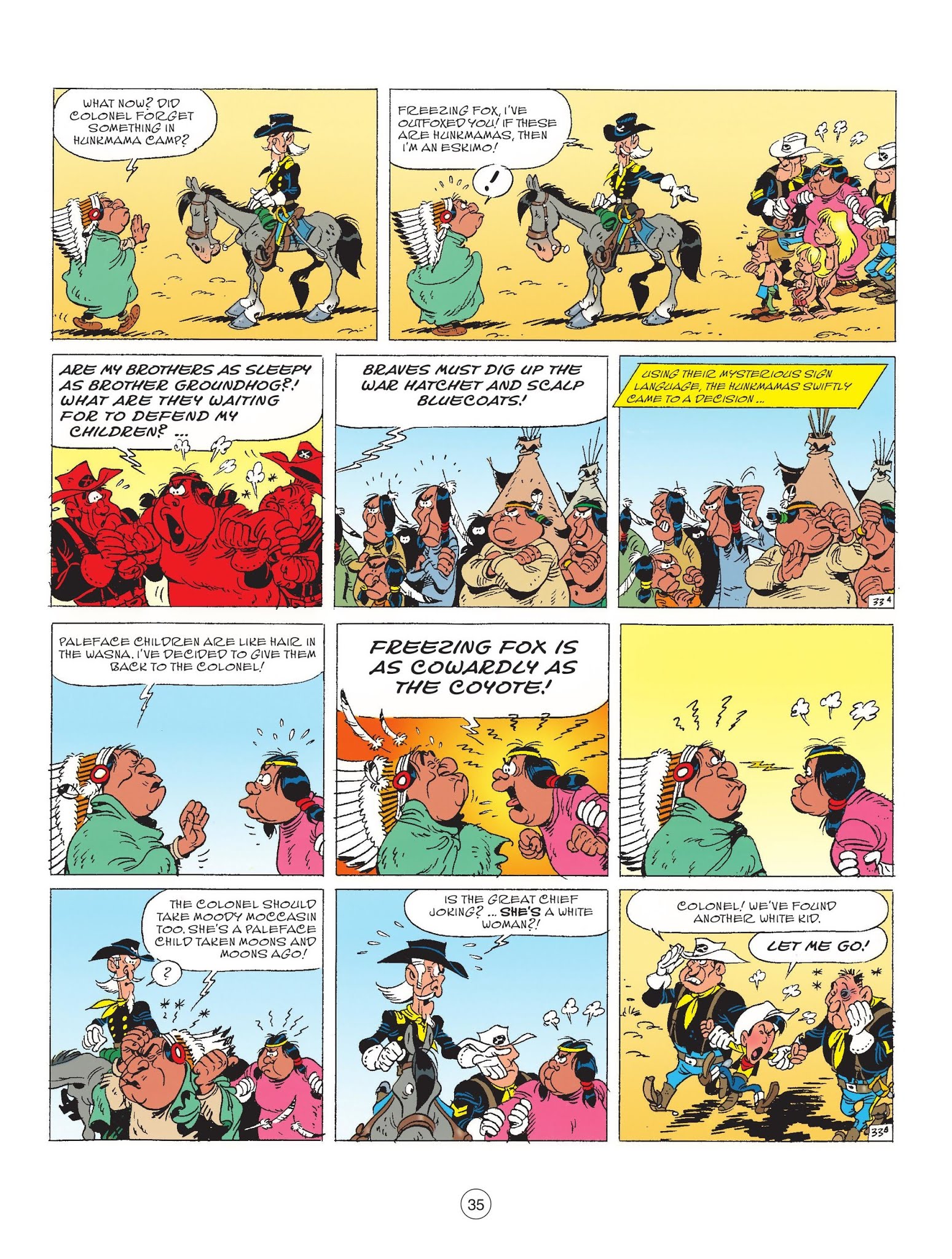 Read online A Lucky Luke Adventure comic -  Issue #69 - 37