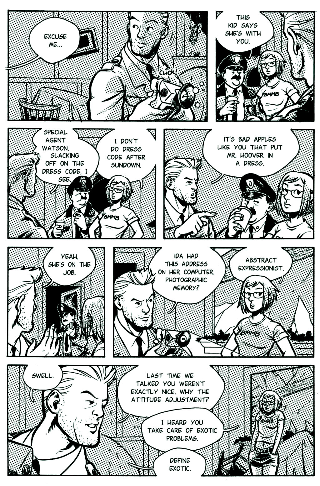 Read online The Middleman comic -  Issue #2 - 19