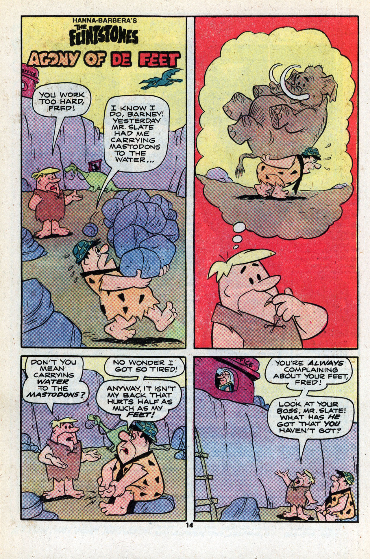 Read online The Flintstones (1977) comic -  Issue #5 - 16
