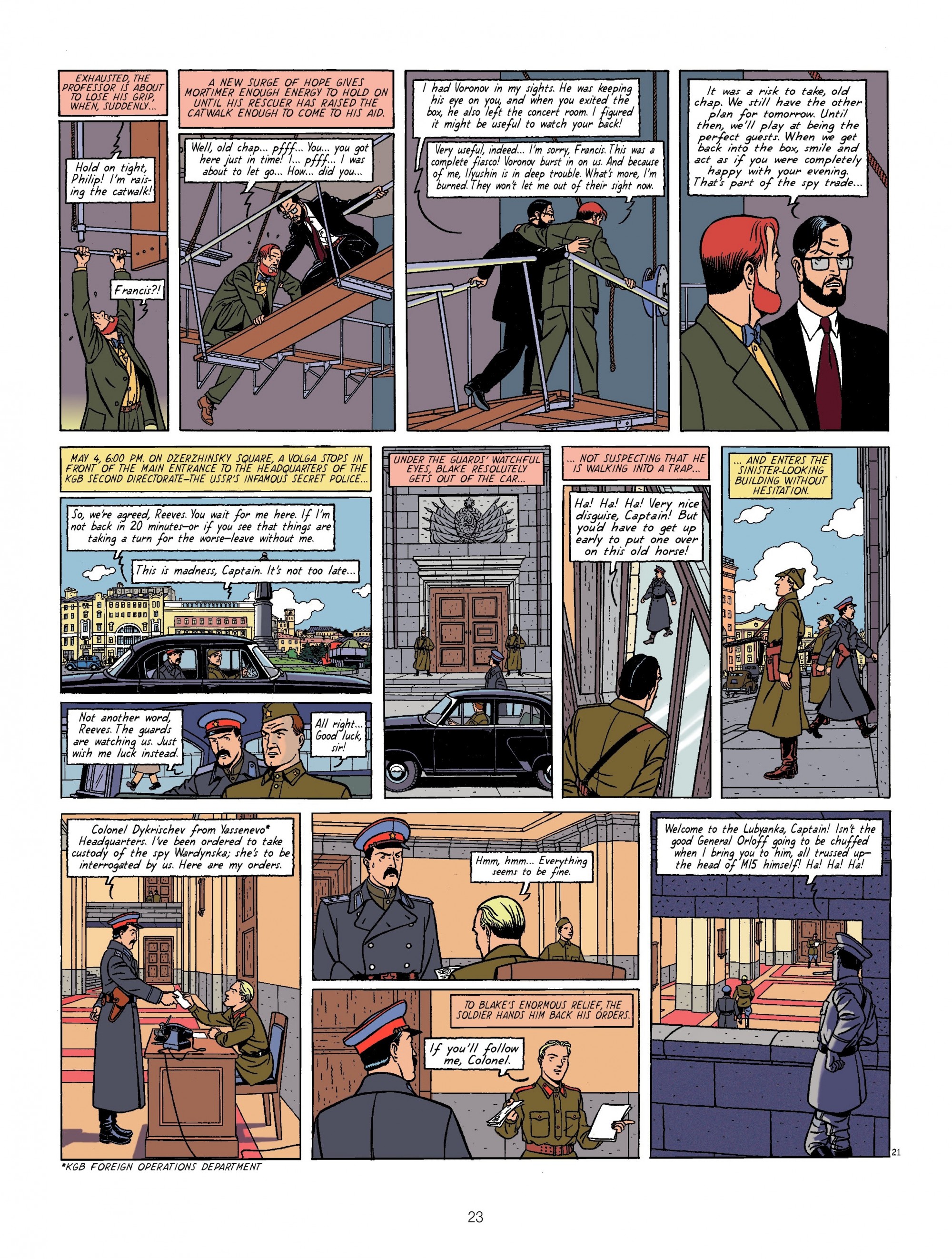 Read online Blake & Mortimer comic -  Issue #8 - 23