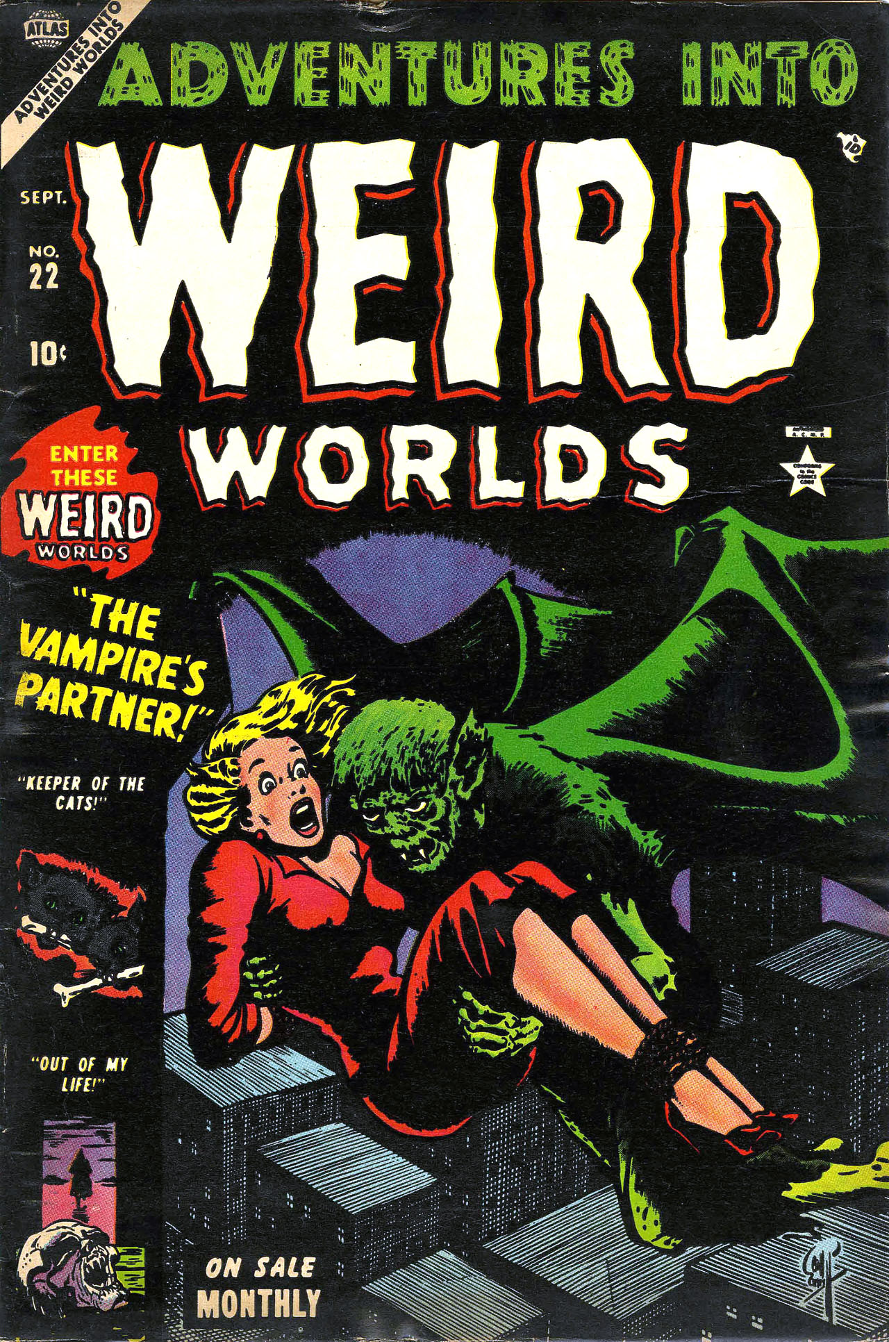 Read online Adventures into Weird Worlds comic -  Issue #22 - 1