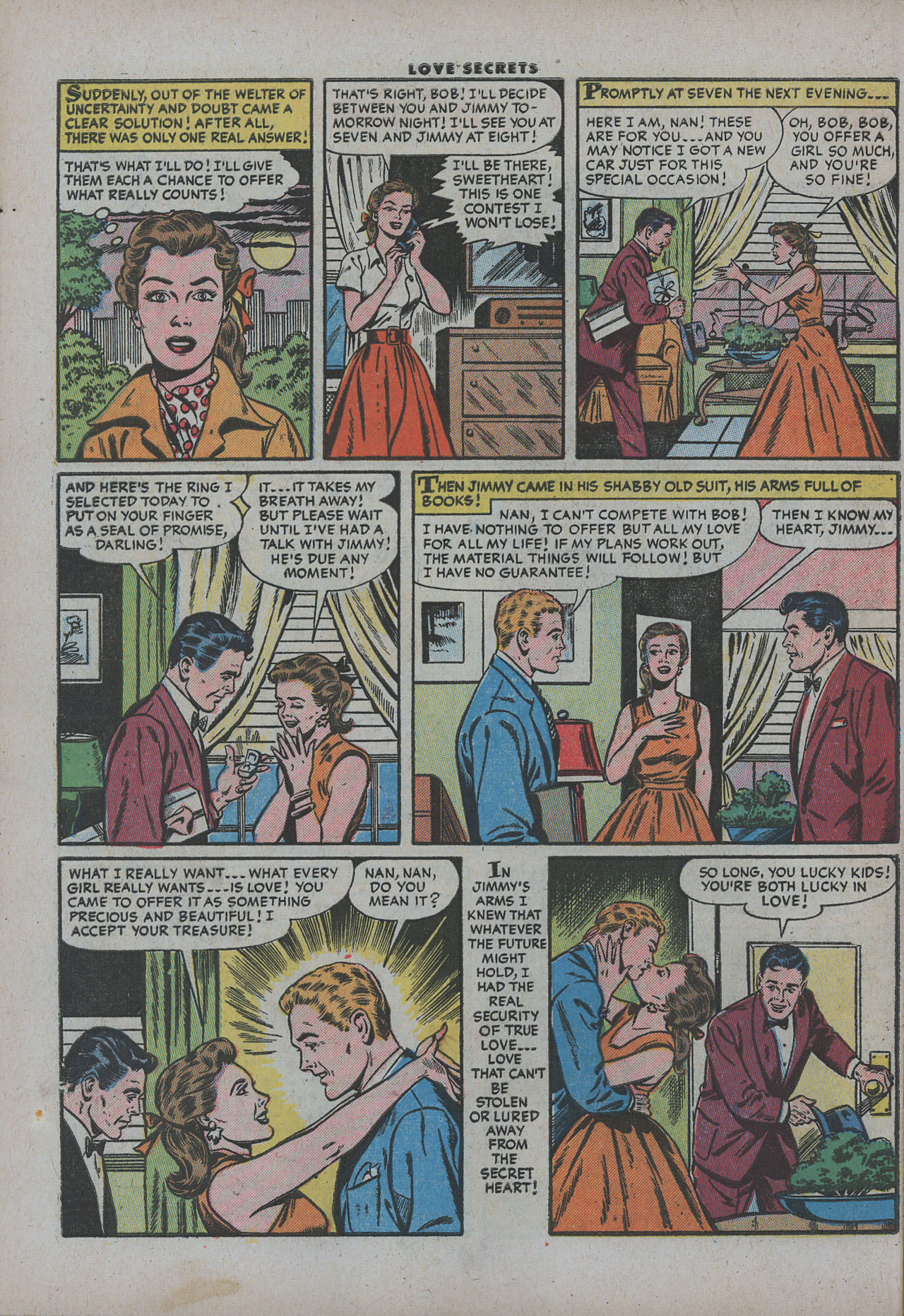 Read online Love Secrets (1953) comic -  Issue #48 - 32
