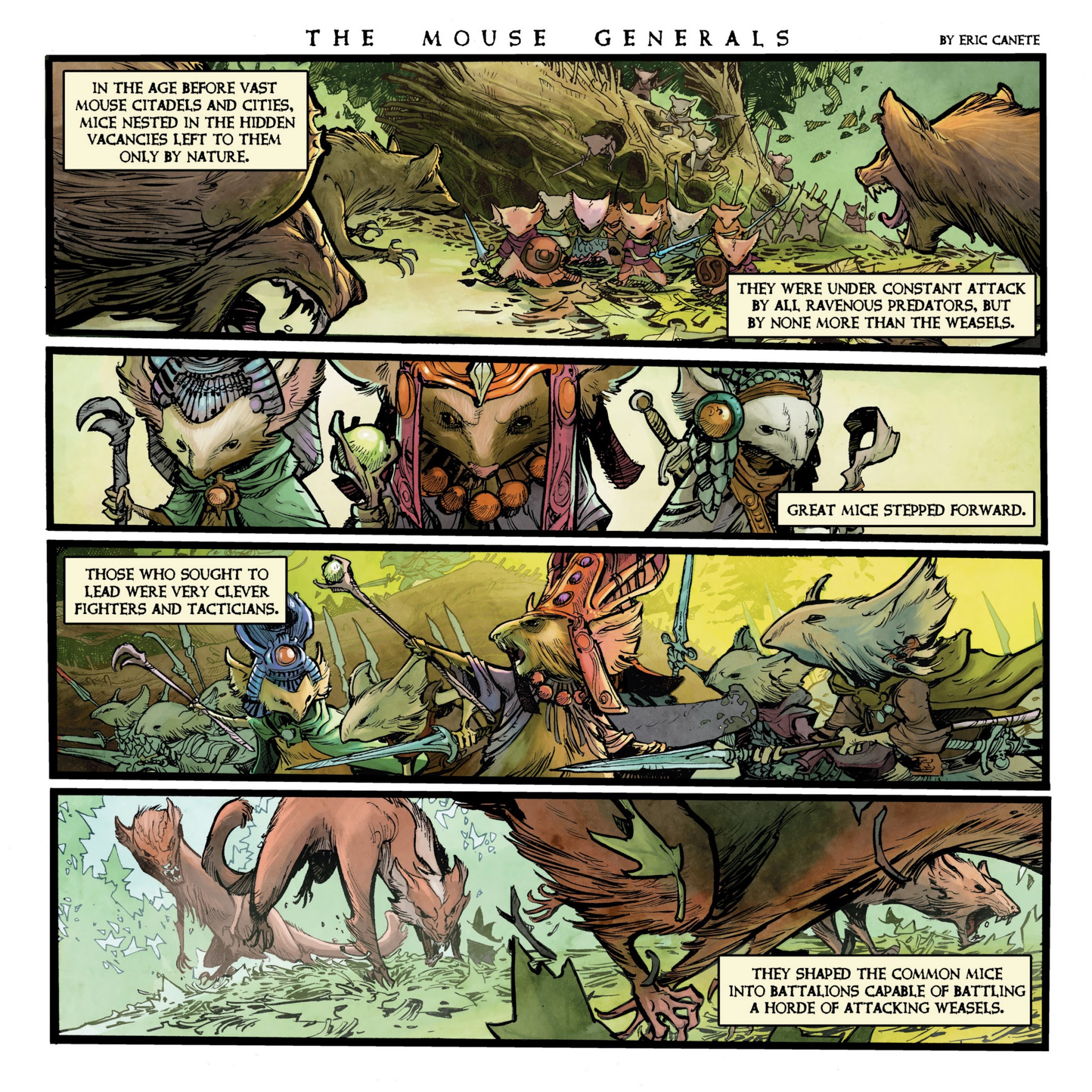 Read online Mouse Guard: Legends of the Guard Volume Two comic -  Issue # TPB - 61