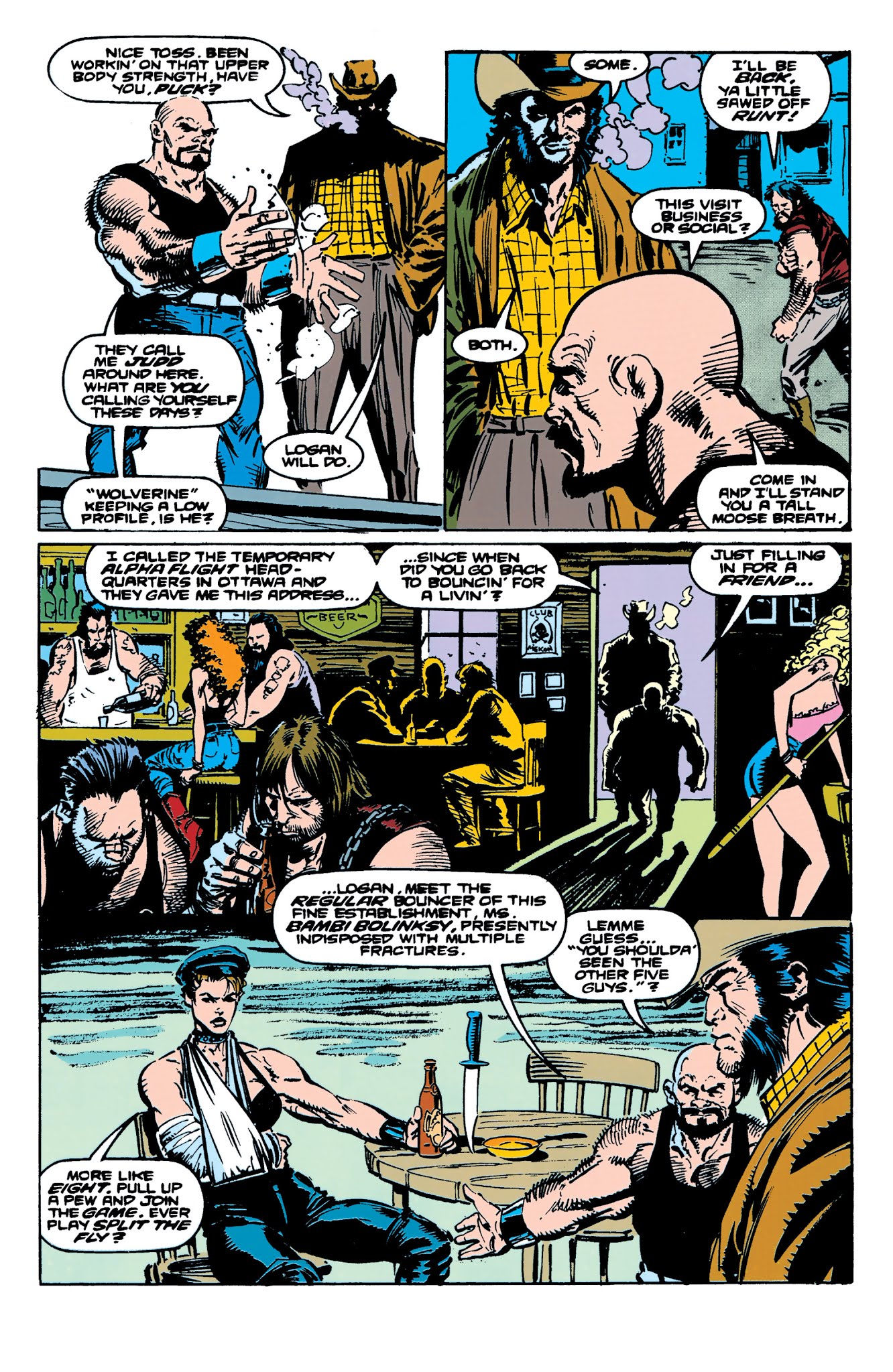 Read online Wolverine By Larry Hama & Marc Silvestri comic -  Issue # TPB 1 (Part 2) - 96