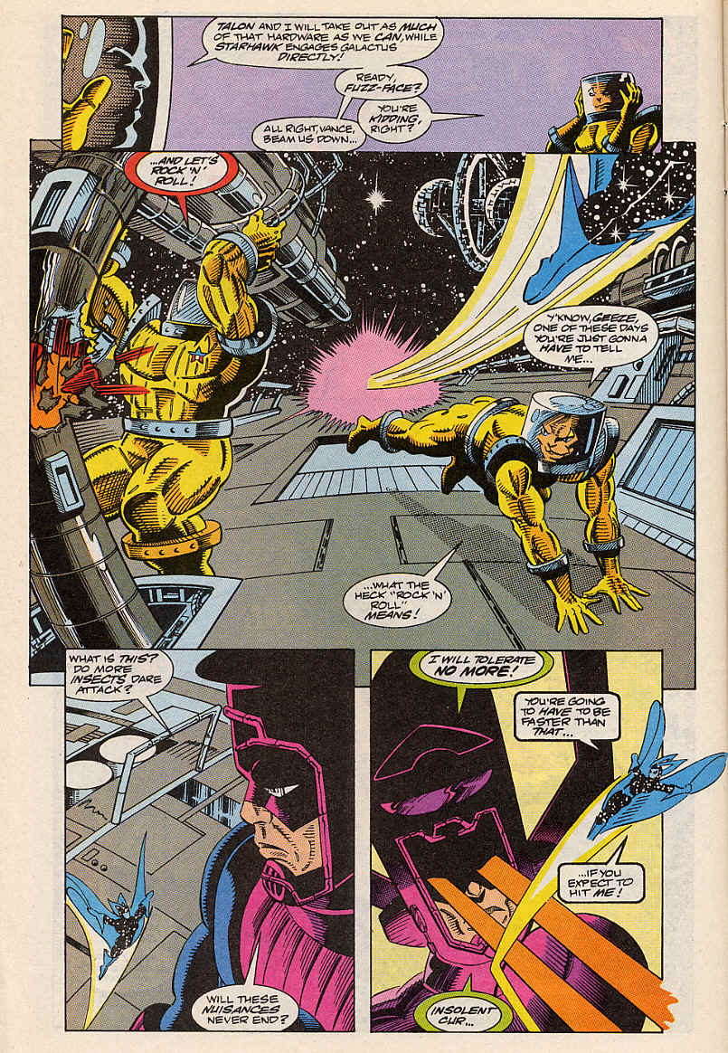 Read online Guardians of the Galaxy (1990) comic -  Issue #25 - 17