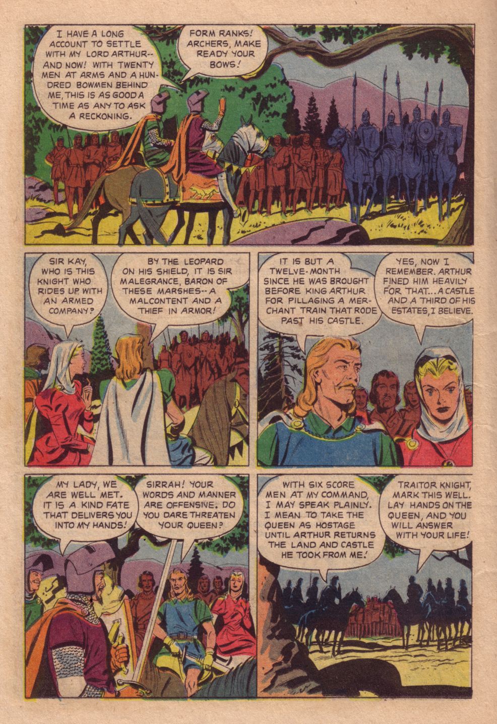 Read online Four Color Comics comic -  Issue #606 - 22