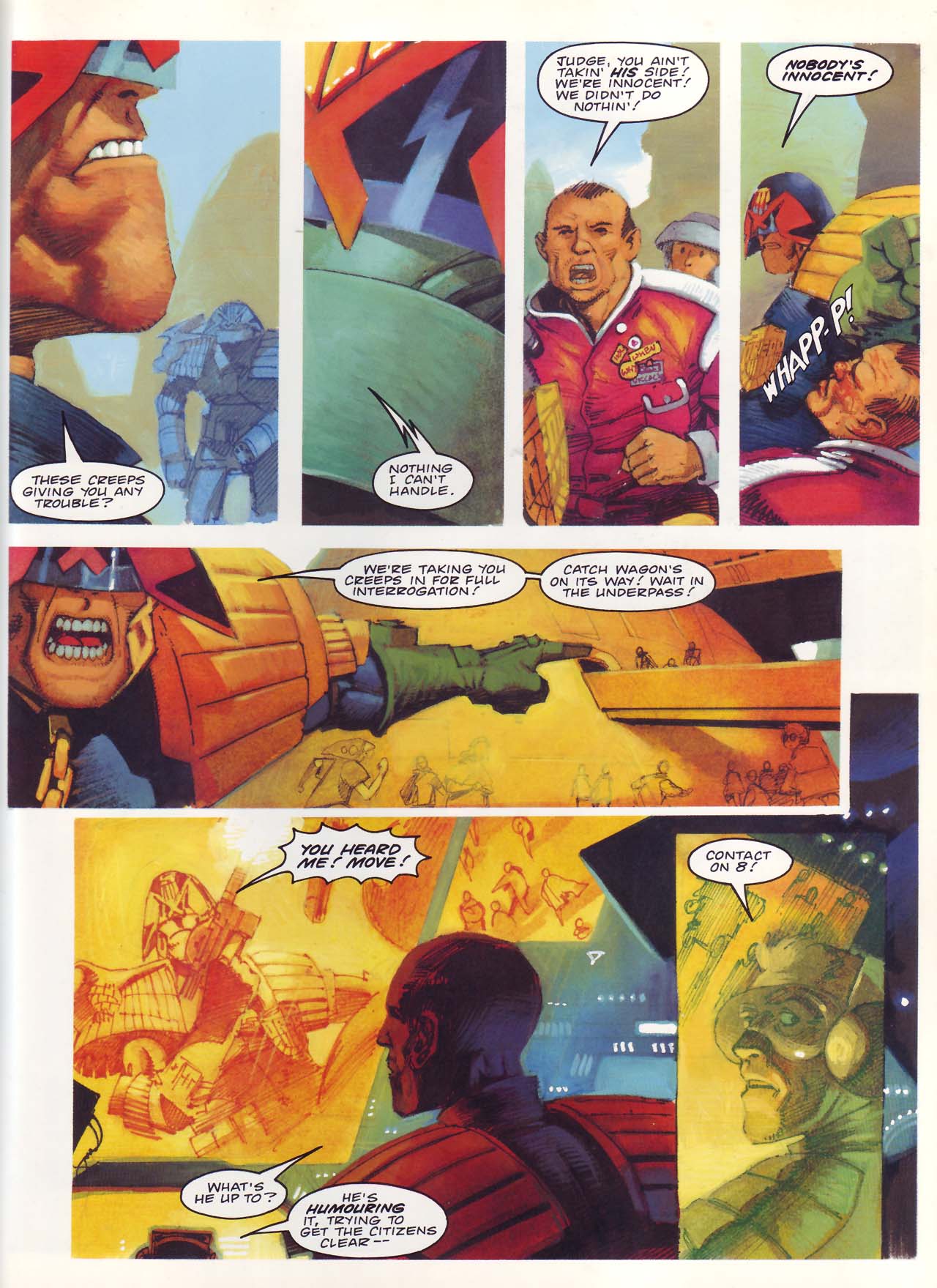 Read online Judge Dredd: Mechanismo comic -  Issue # TPB - 54