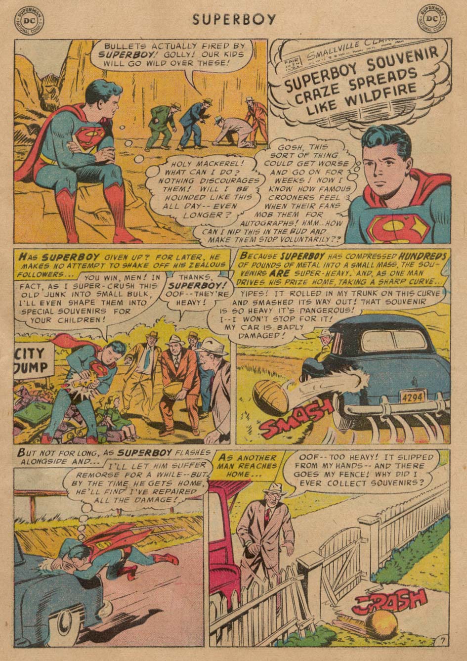 Read online Superboy (1949) comic -  Issue #43 - 8