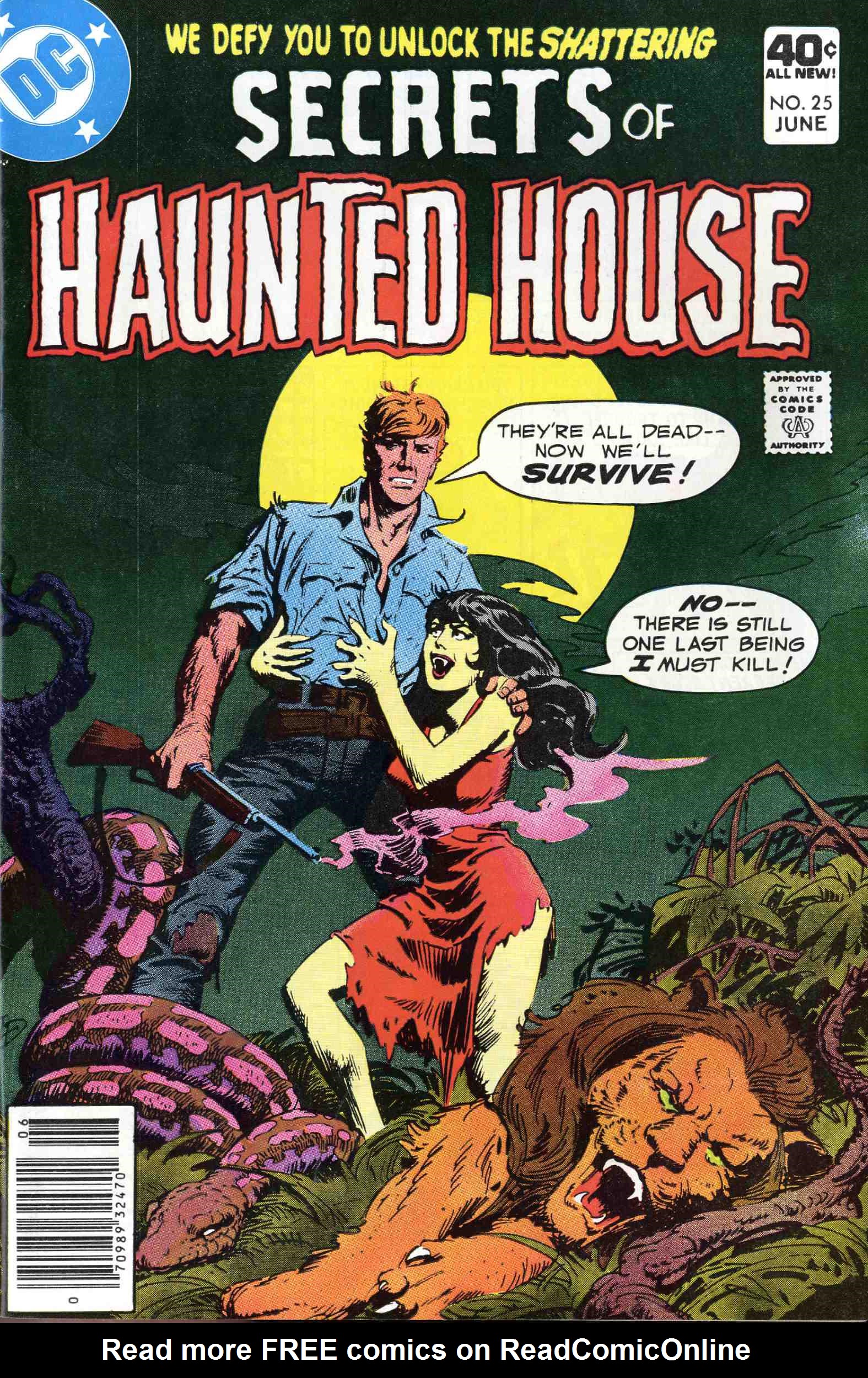 Read online Secrets of Haunted House comic -  Issue #25 - 1