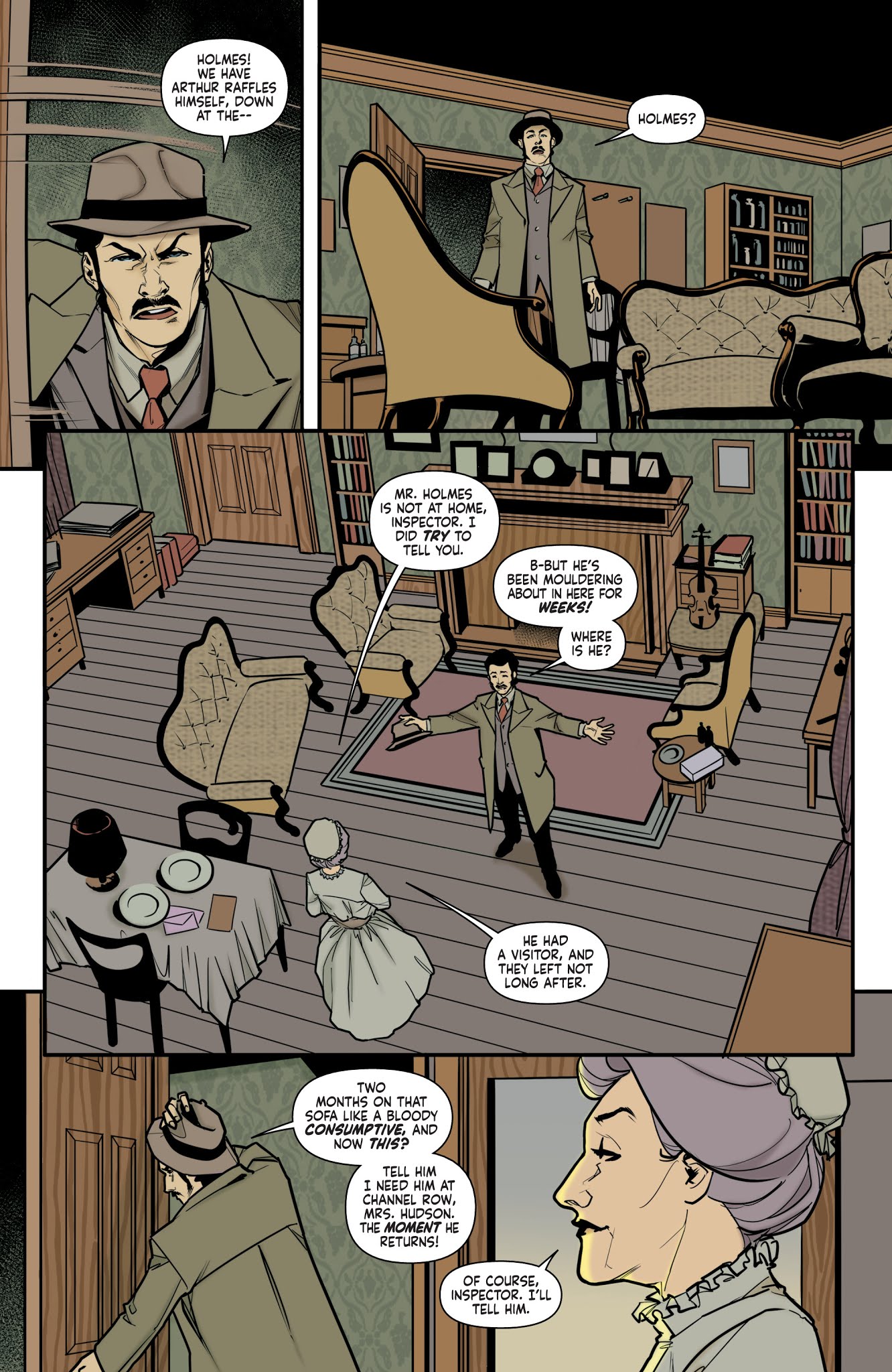 Read online Sherlock Holmes: The Vanishing Man comic -  Issue #2 - 5
