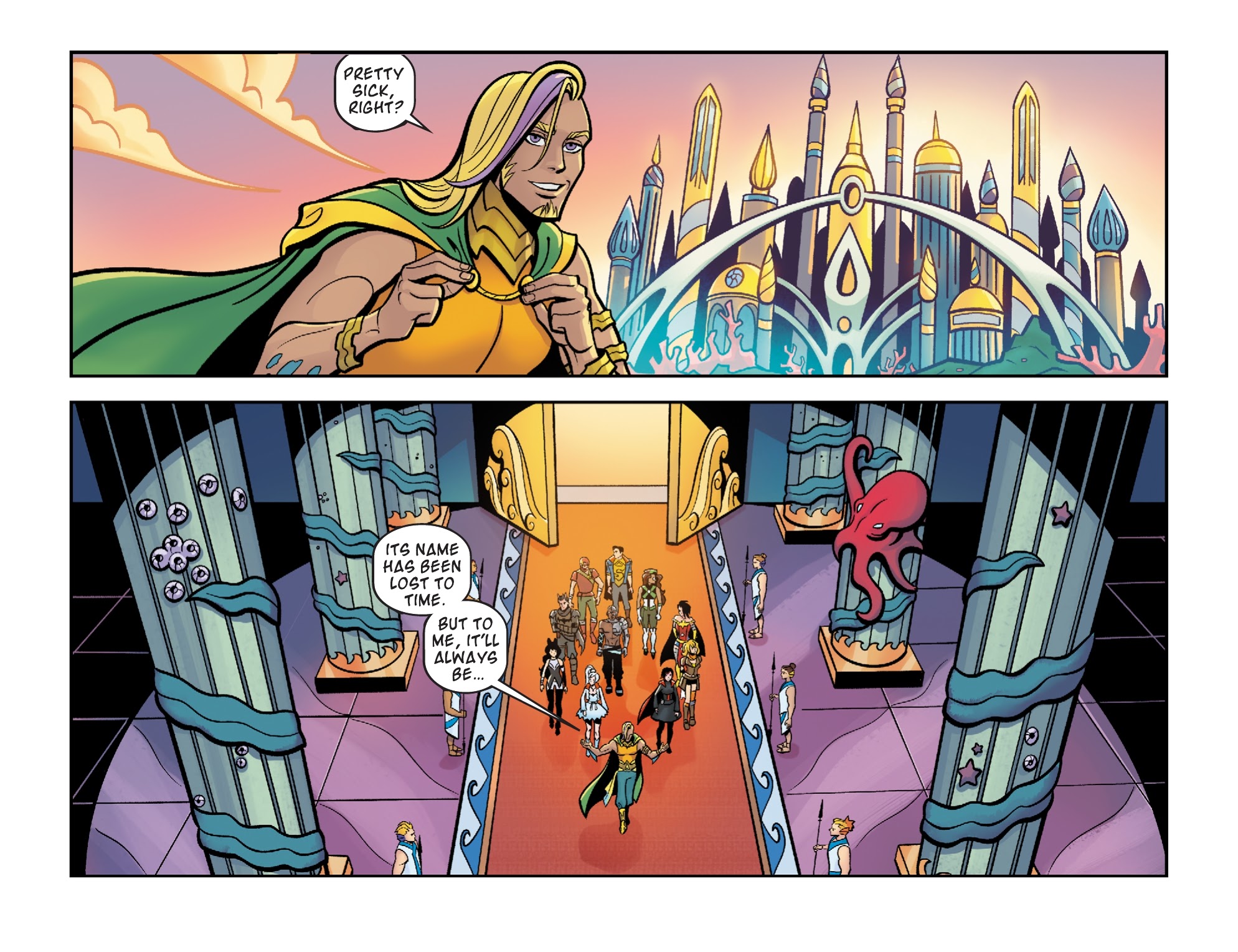 Read online RWBY/Justice League comic -  Issue #10 - 4