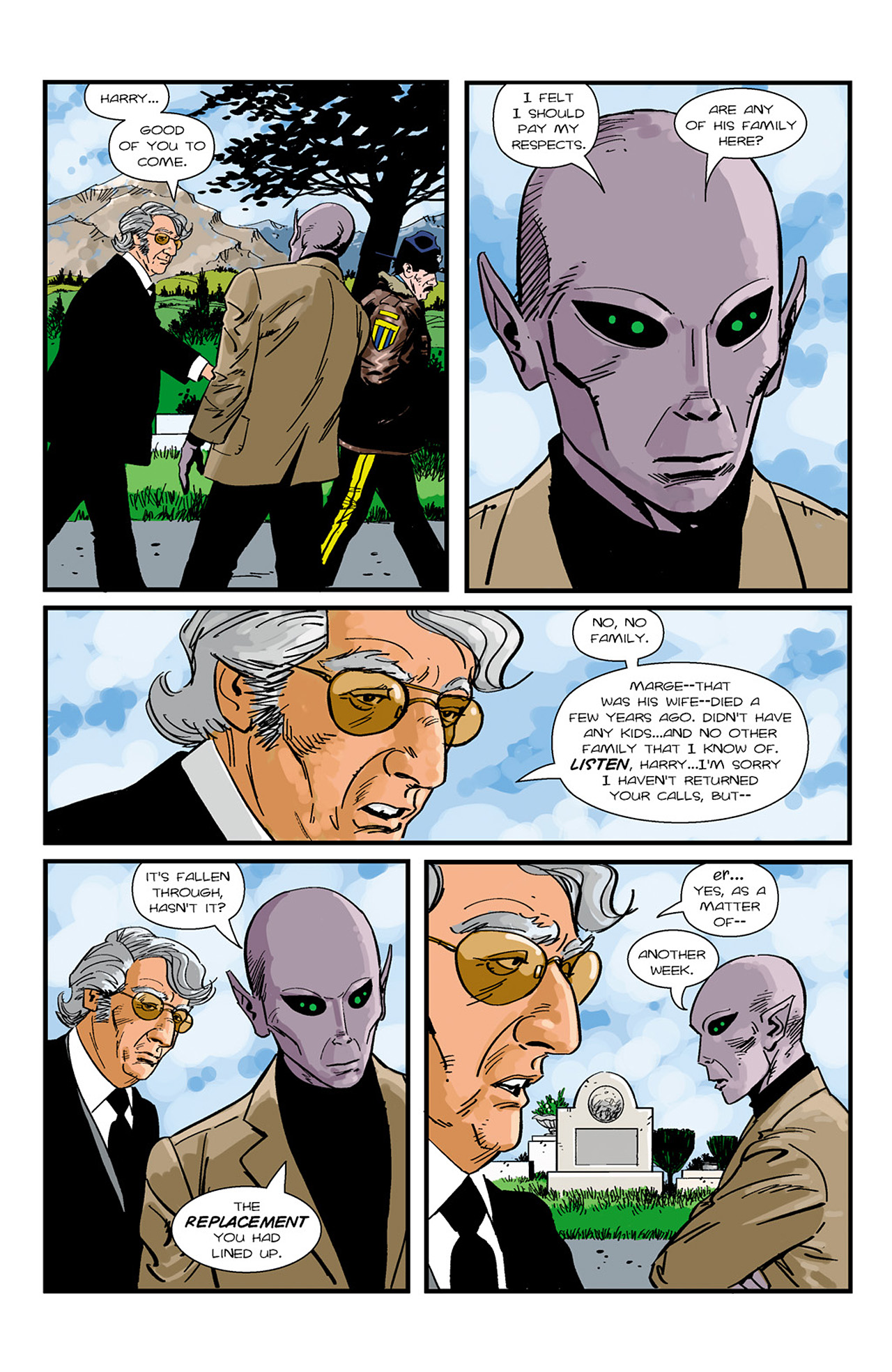 Read online Resident Alien comic -  Issue #1 - 12