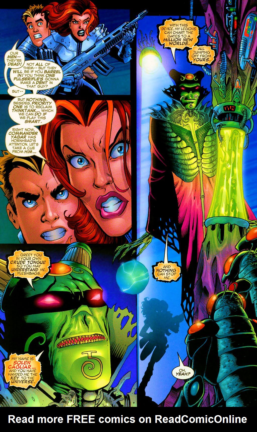 Read online Gatecrasher: Ring of Fire comic -  Issue #2 - 10