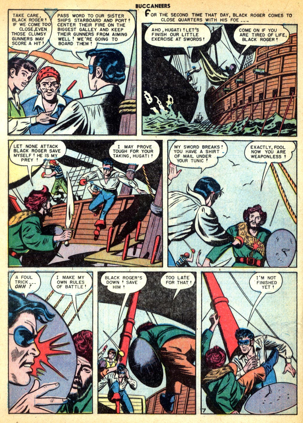 Read online Buccaneers comic -  Issue #24 - 32