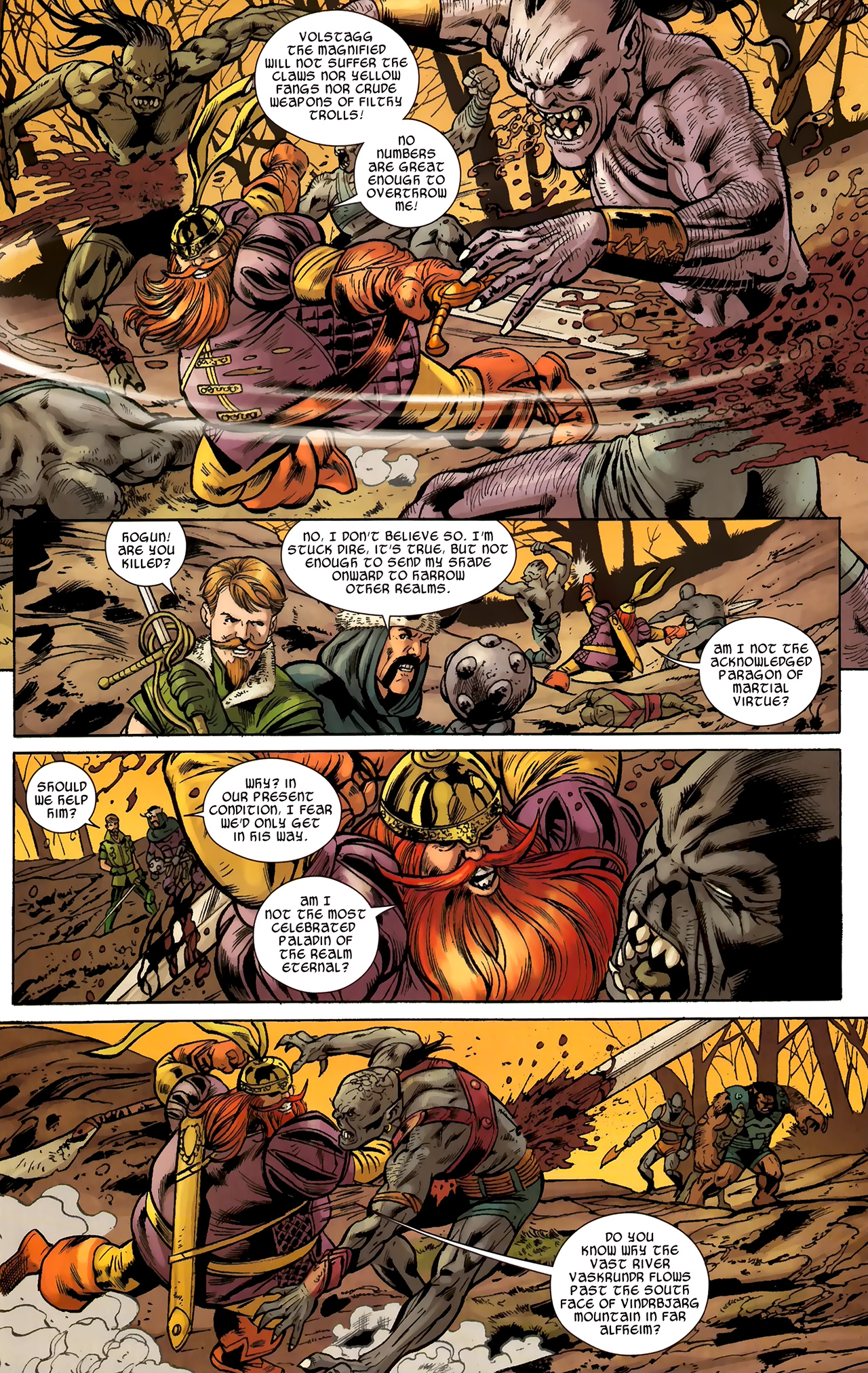 Read online Warriors Three comic -  Issue #2 - 6