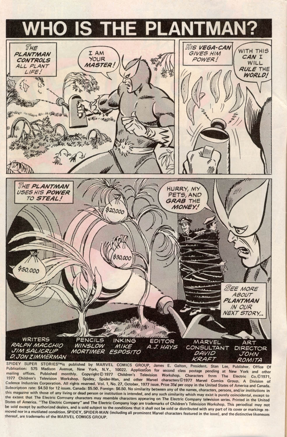 Read online Spidey Super Stories comic -  Issue #27 - 2