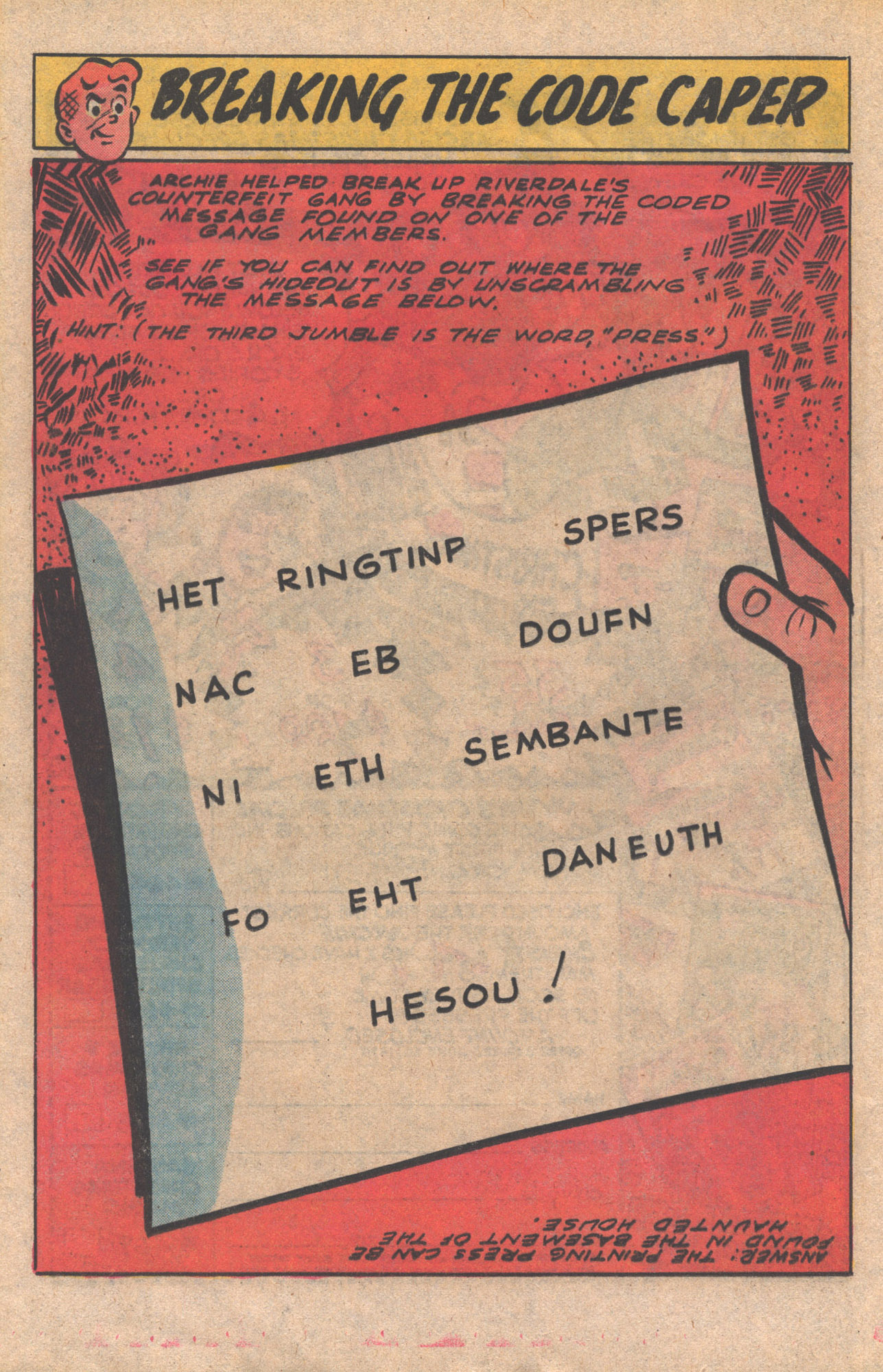 Read online Archie at Riverdale High (1972) comic -  Issue #51 - 20