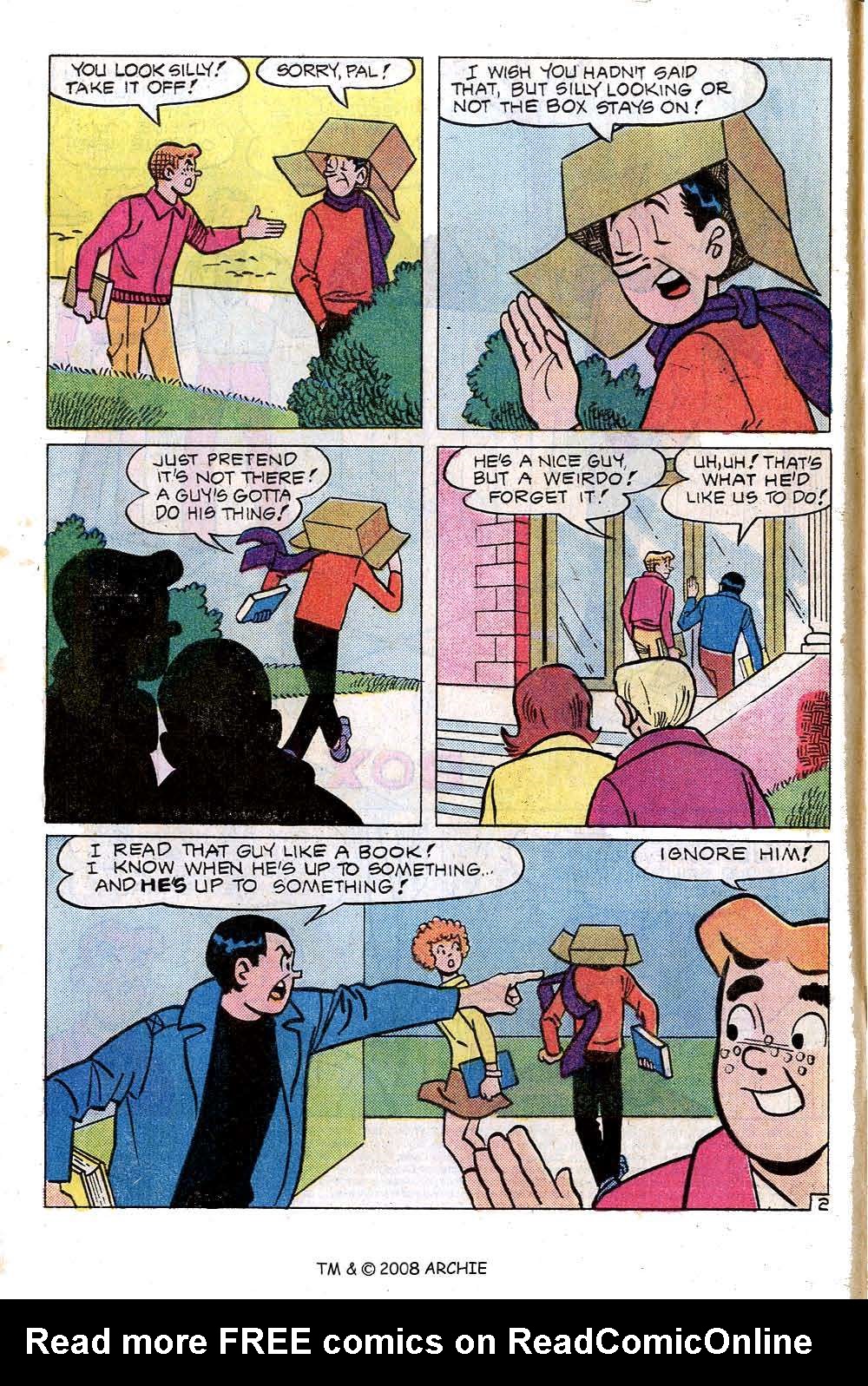 Read online Jughead (1965) comic -  Issue #252 - 4