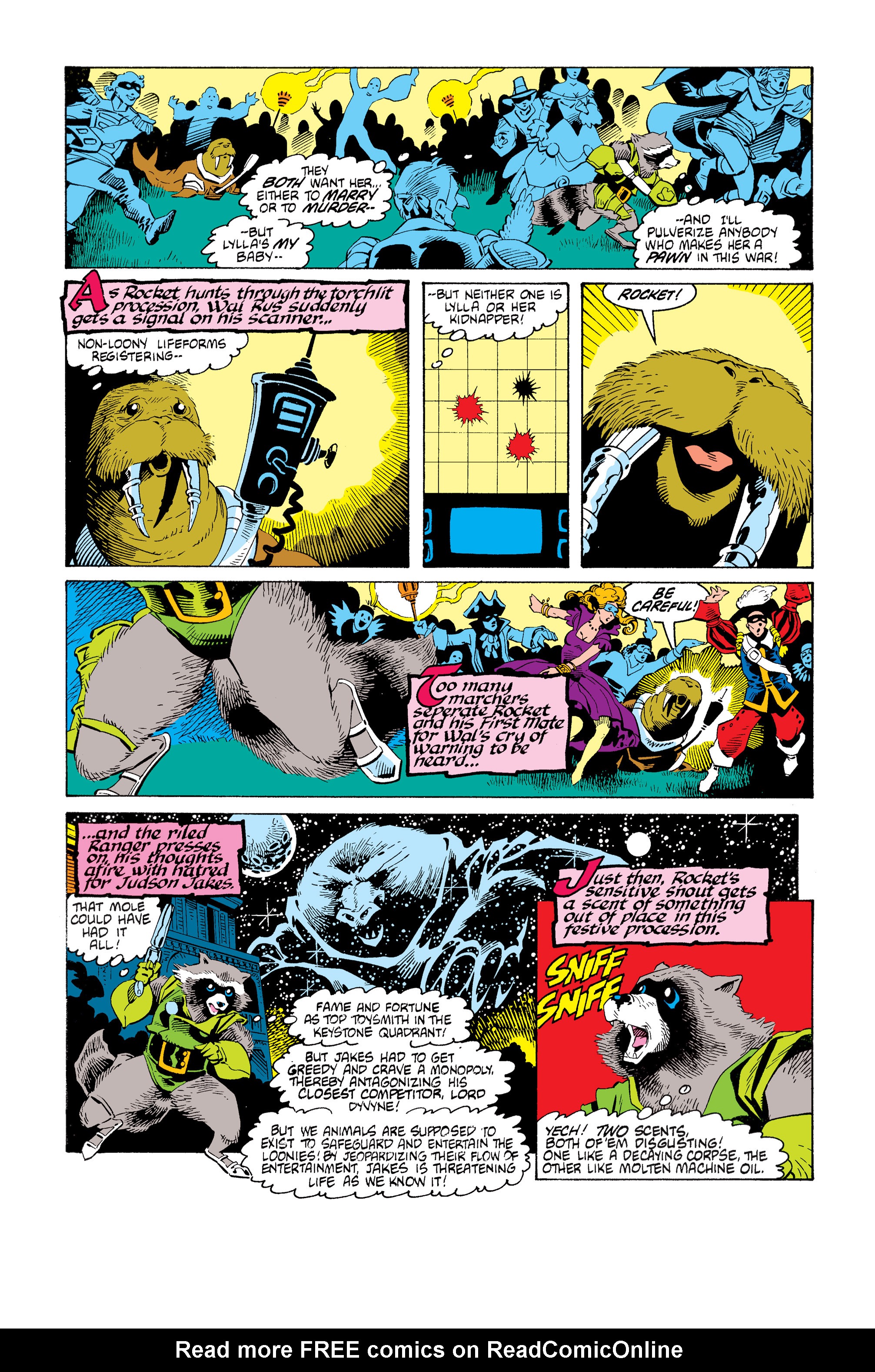 Read online Rocket Raccoon (1985) comic -  Issue #2 - 4