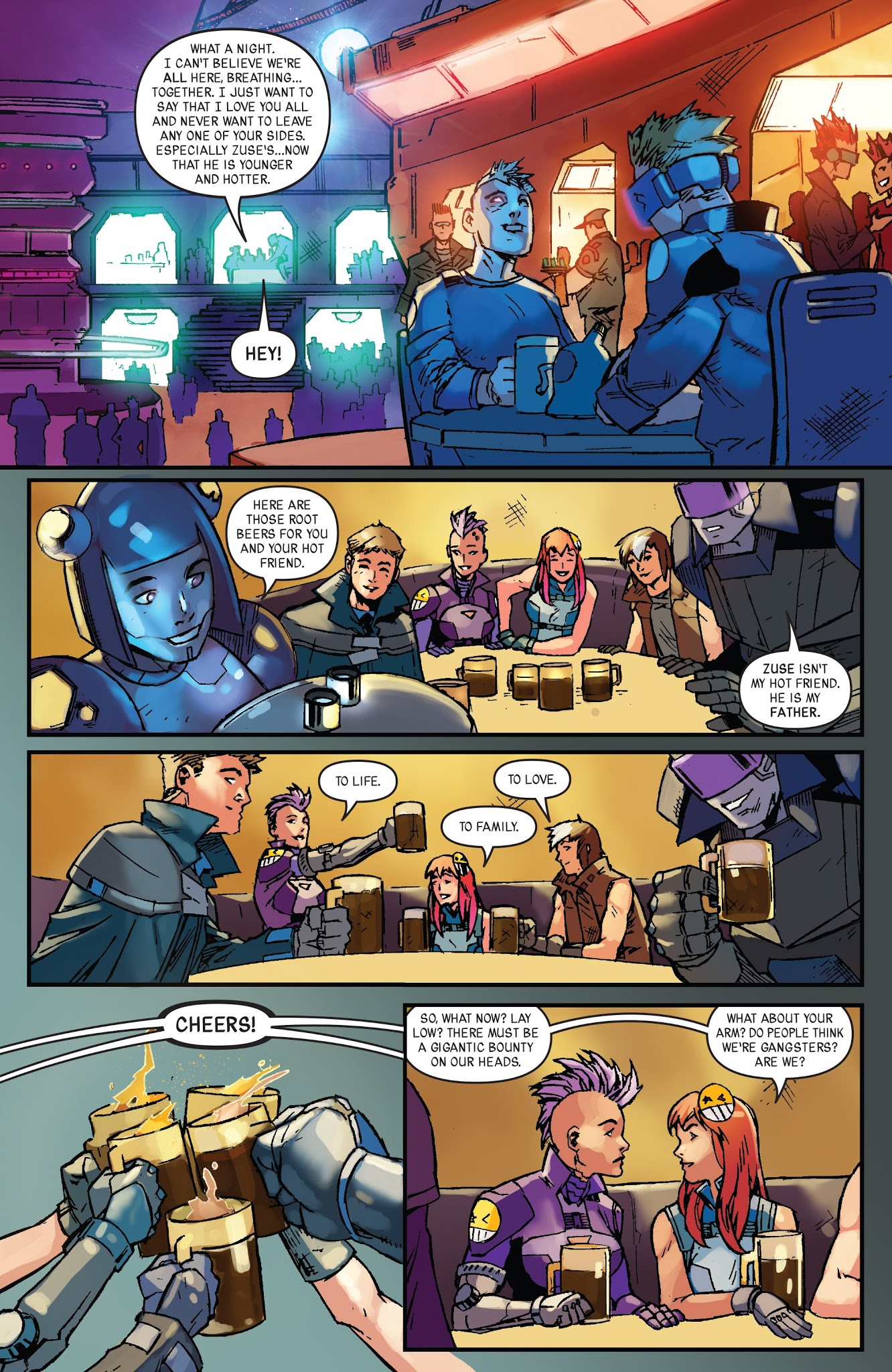 Read online BubbleGun (2017) comic -  Issue #5 - 21