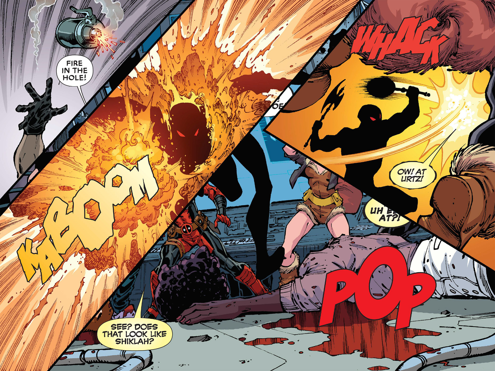 Read online Deadpool: Too Soon? Infinite Comic comic -  Issue #7 - 40