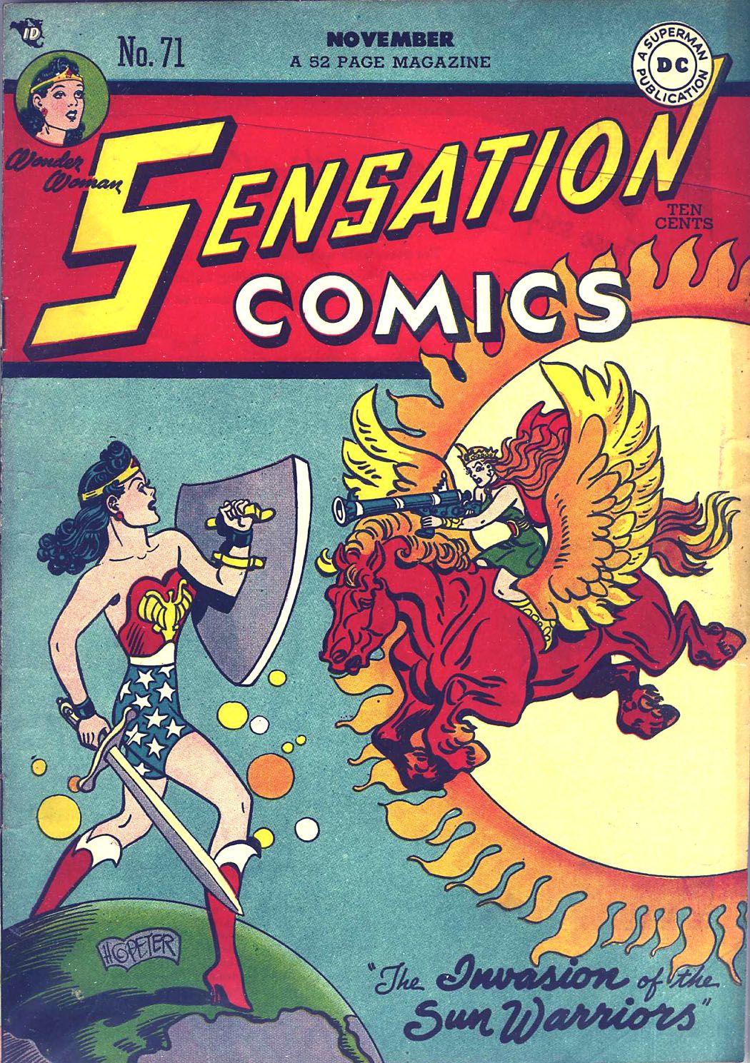 Read online Sensation (Mystery) Comics comic -  Issue #71 - 1