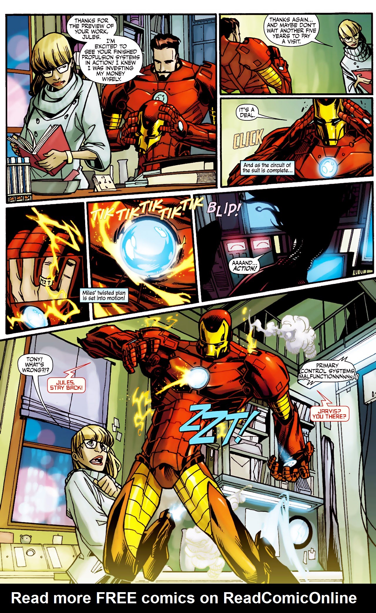 Read online Iron Man: Hack comic -  Issue # Full - 6