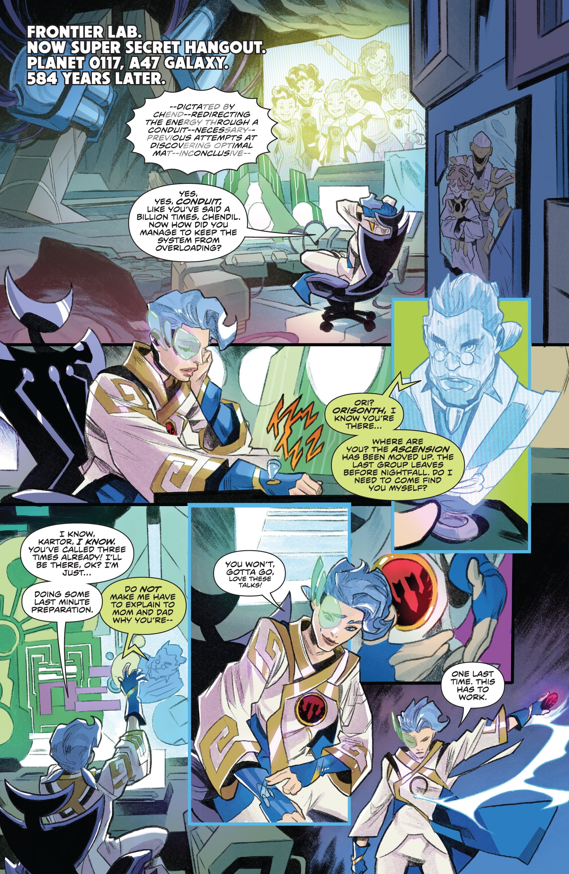 Read online Power Rangers Universe comic -  Issue #1 - 5