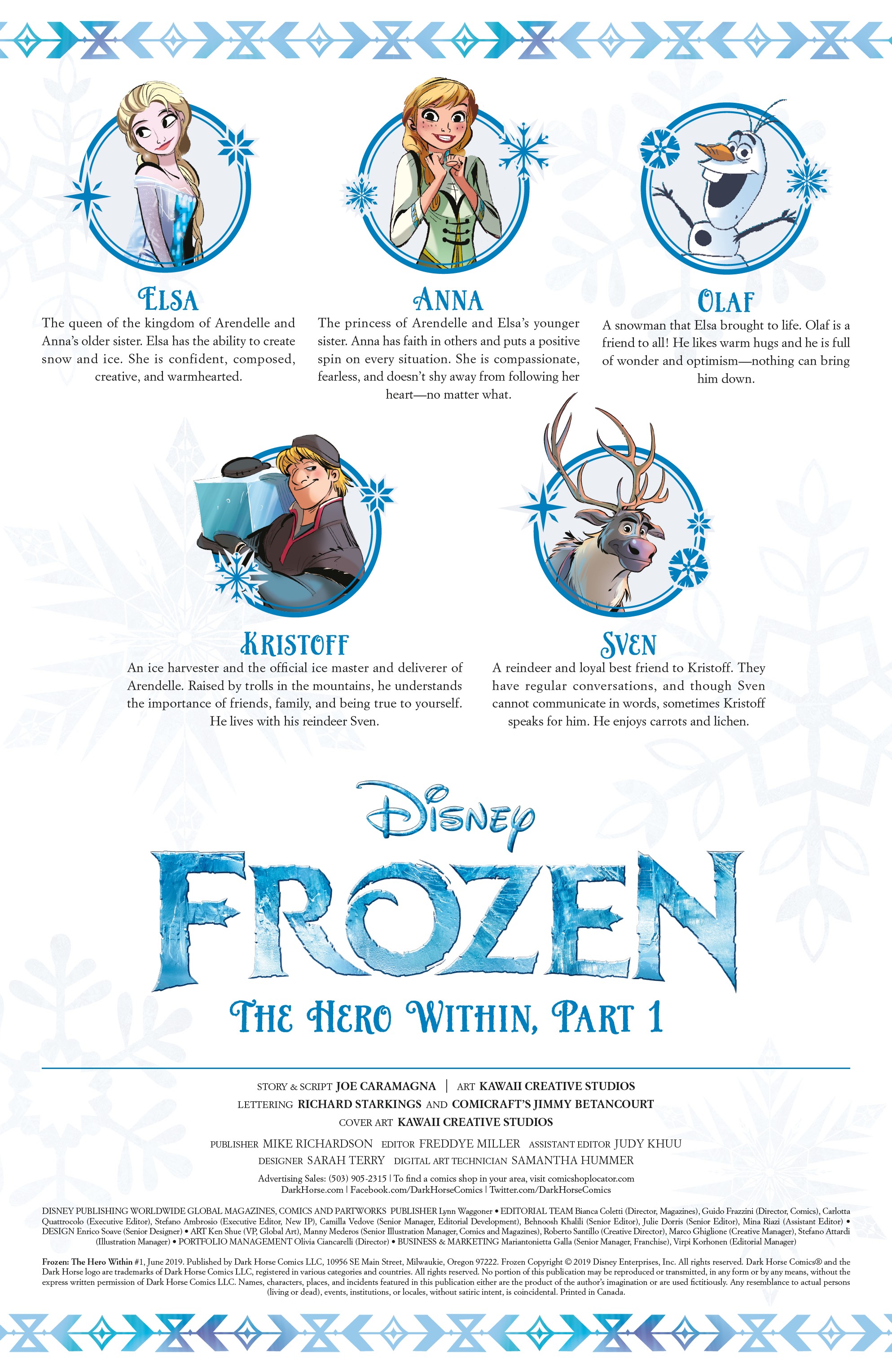 Disney Frozen: The Hero Within Full Page 1