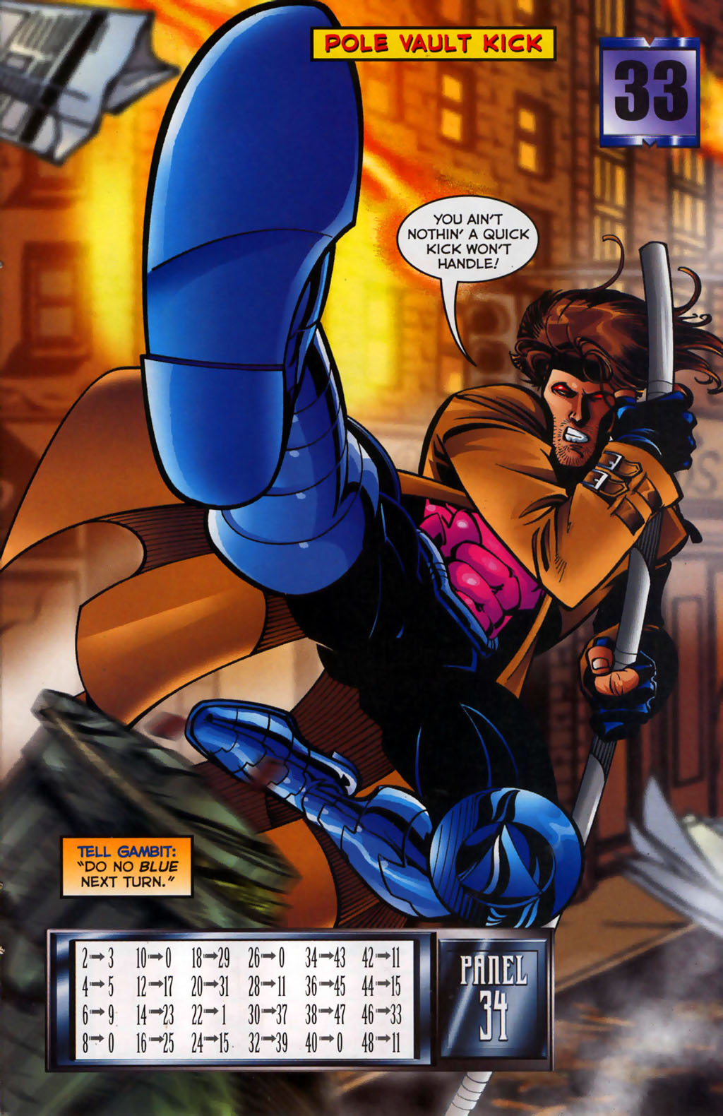 Read online Gambit Battlebook: Streets Of Fire comic -  Issue # Full - 19
