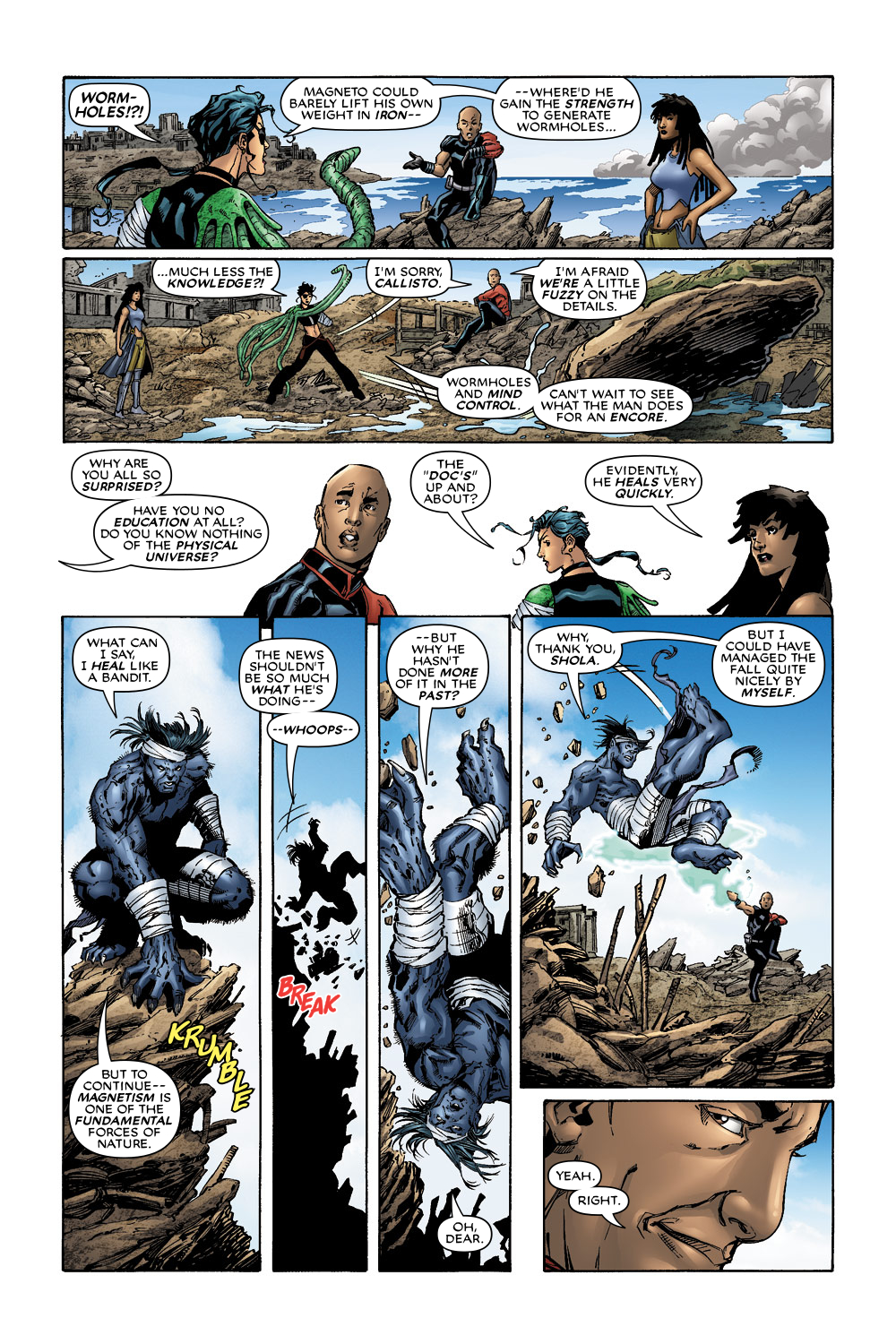 Read online Excalibur (2004) comic -  Issue #11 - 8
