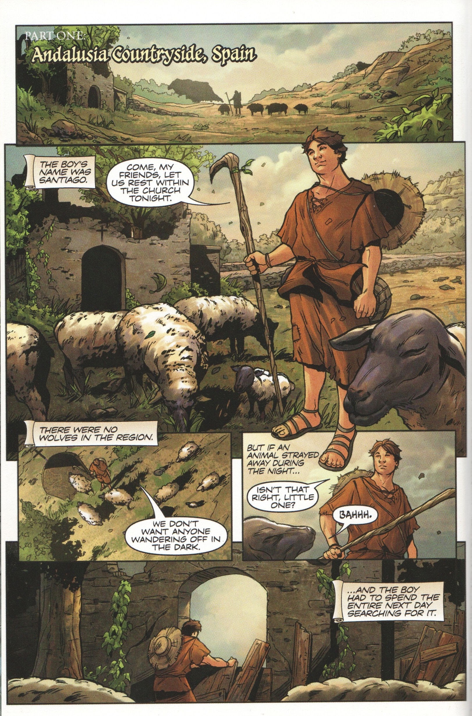 Read online The Alchemist: A Graphic Novel comic -  Issue # TPB (Part 1) - 23