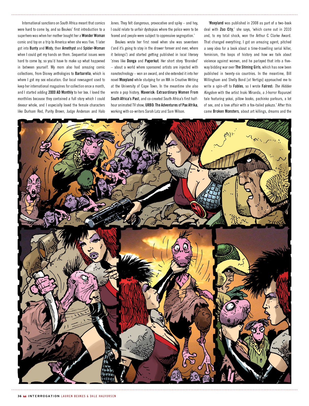 Judge Dredd Megazine (Vol. 5) issue 381 - Page 36