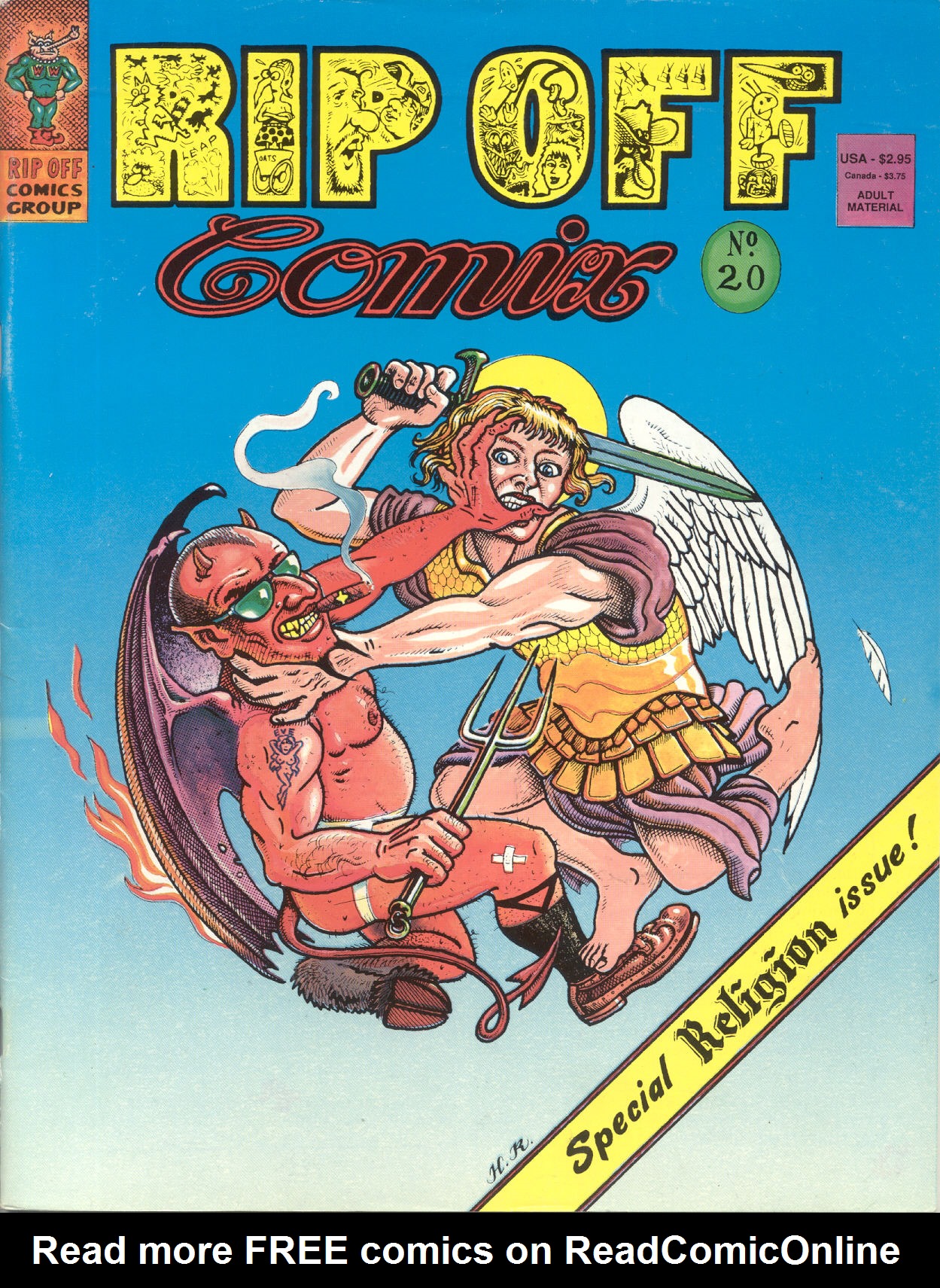 Read online Rip Off Comix comic -  Issue #20 - 1