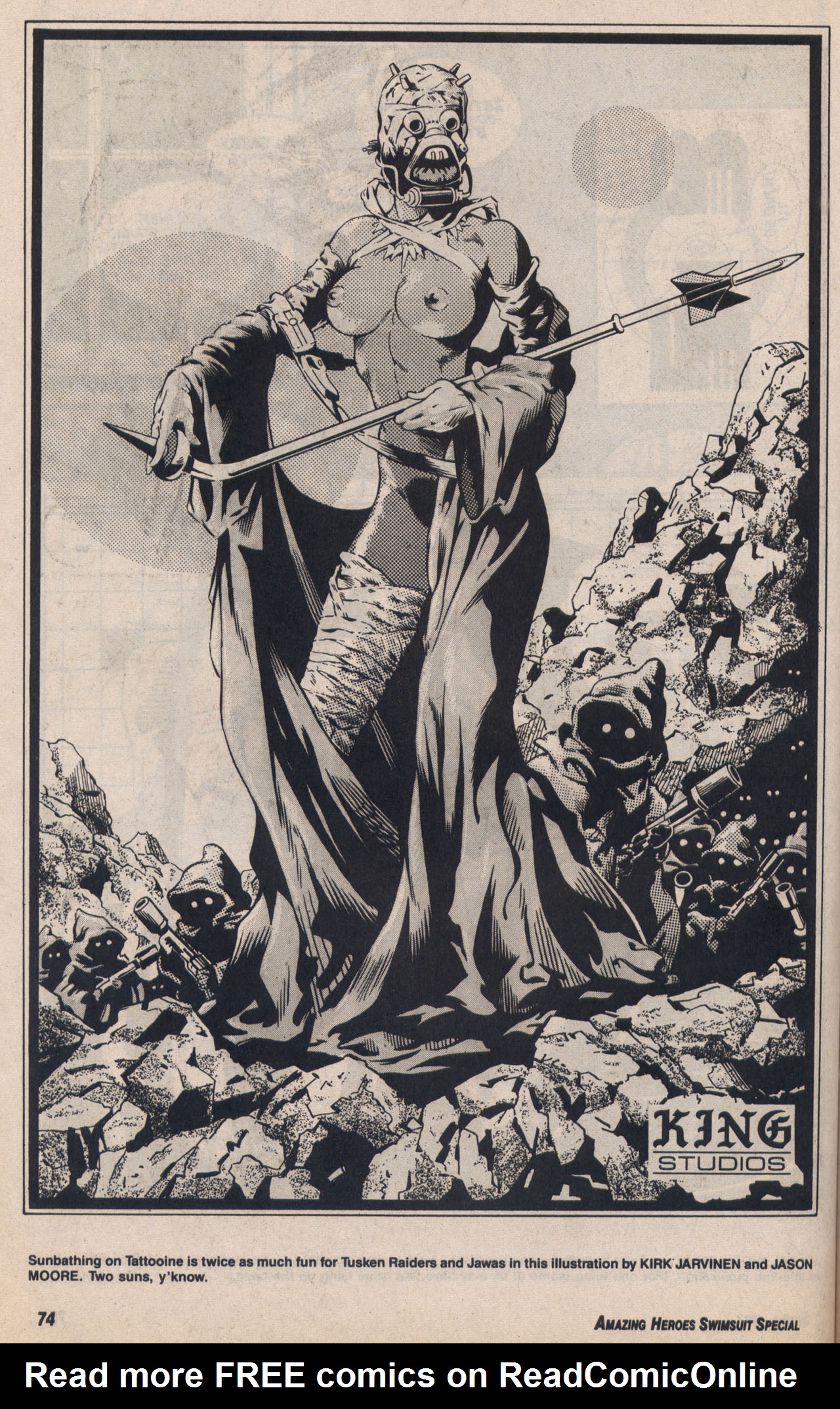 Read online Amazing Heroes Swimsuit Special comic -  Issue # TPB 3 - 73