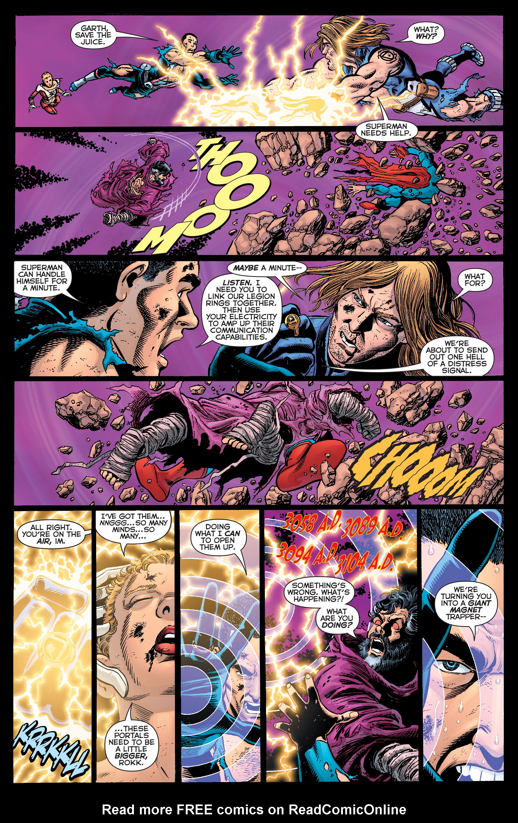 Read online Final Crisis: Legion of Three Worlds comic -  Issue #5 - 11